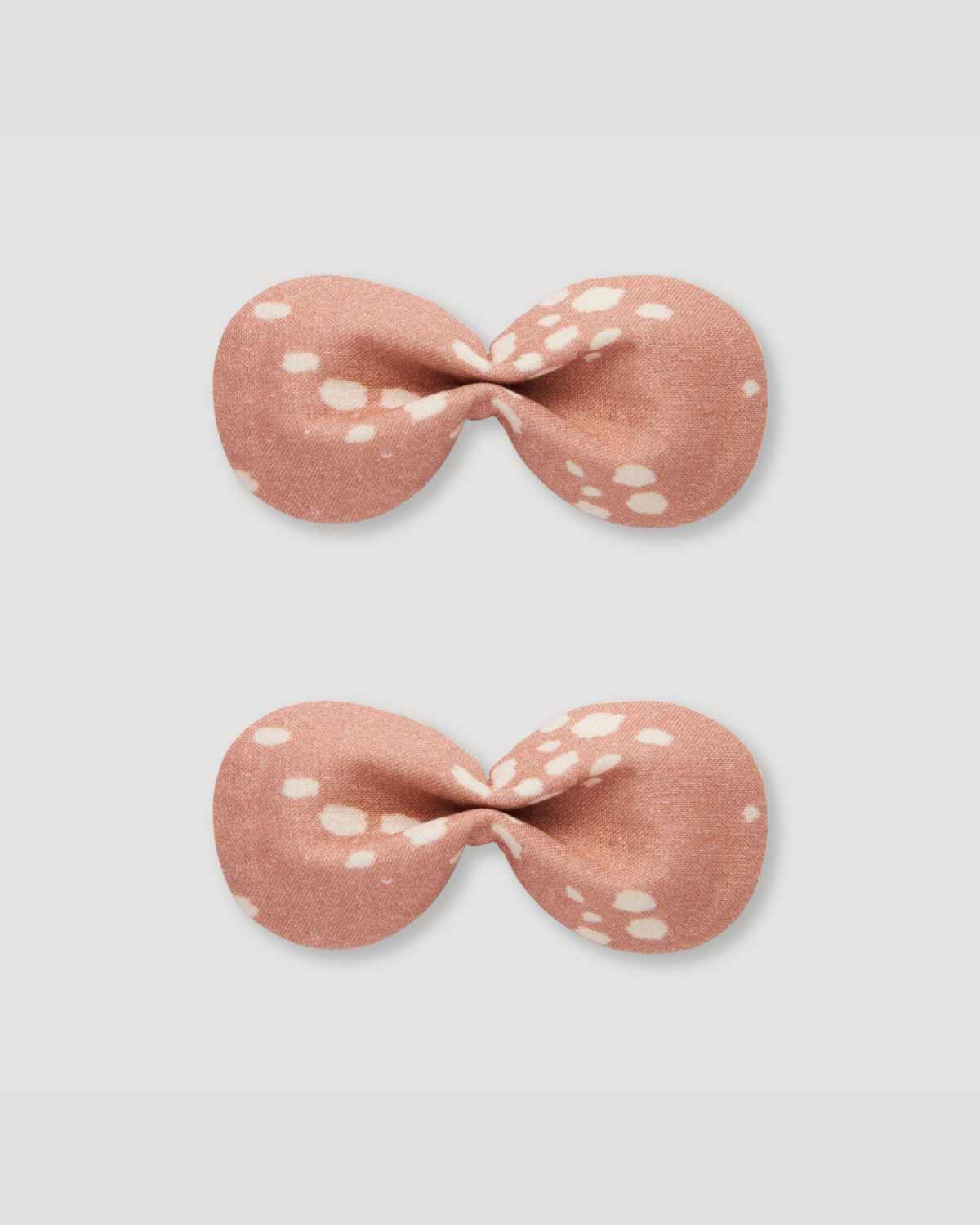 Penelope Alligator Clip - Fawn Soft Pinkish Brown