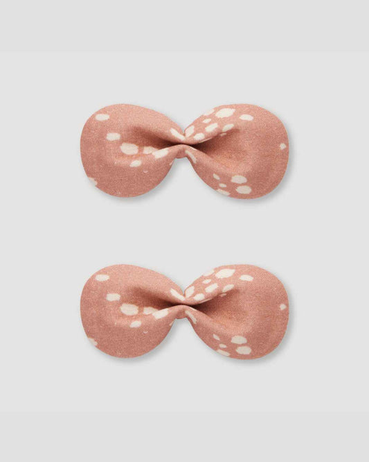 Penelope Alligator Clip - Fawn Soft Pinkish Brown