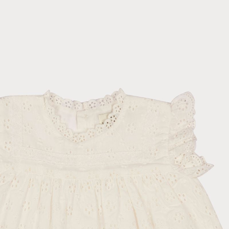 Susie Baby Dress & Bloomer Set - Ivory