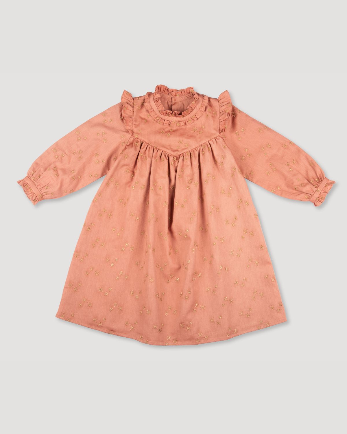Ceremonial Louise Dress- Earthy Pink