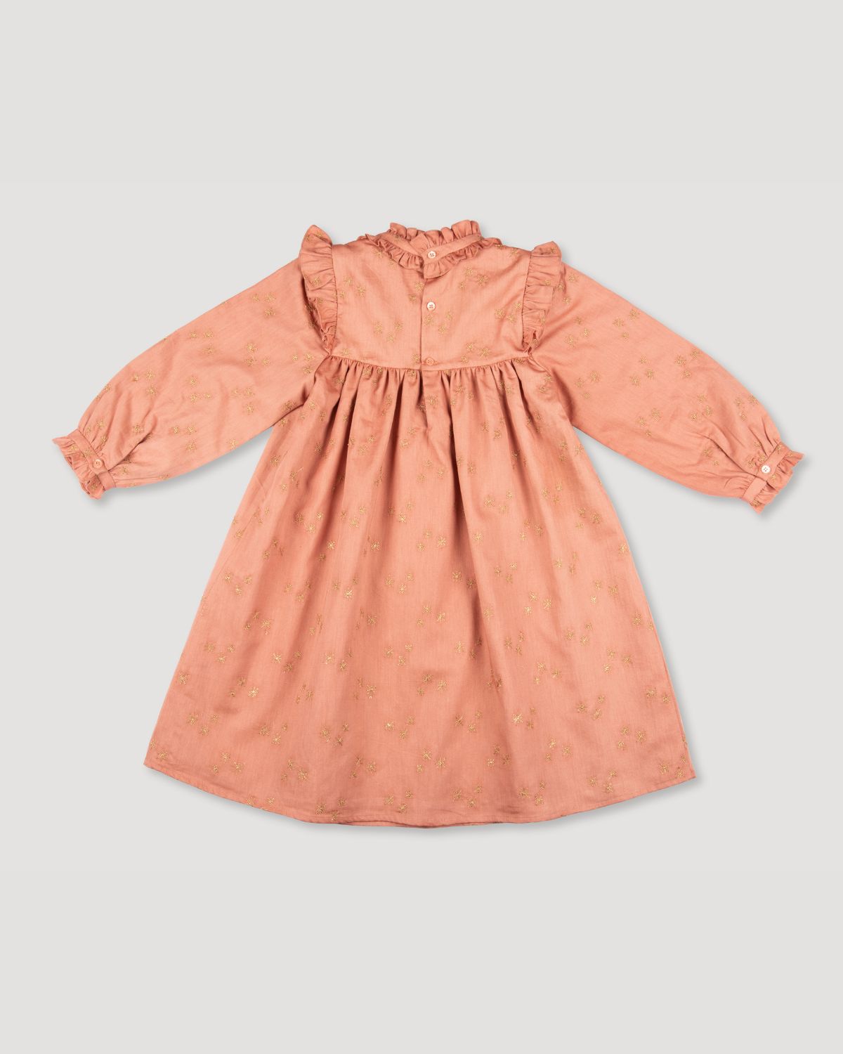 Ceremonial Louise Dress- Earthy Pink