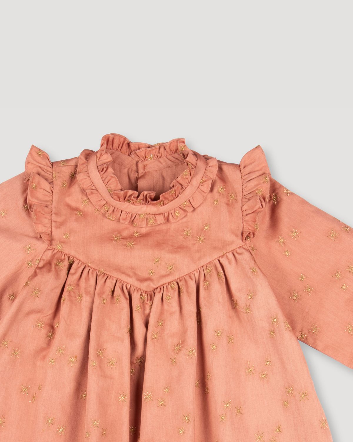 Ceremonial Louise Dress- Earthy Pink