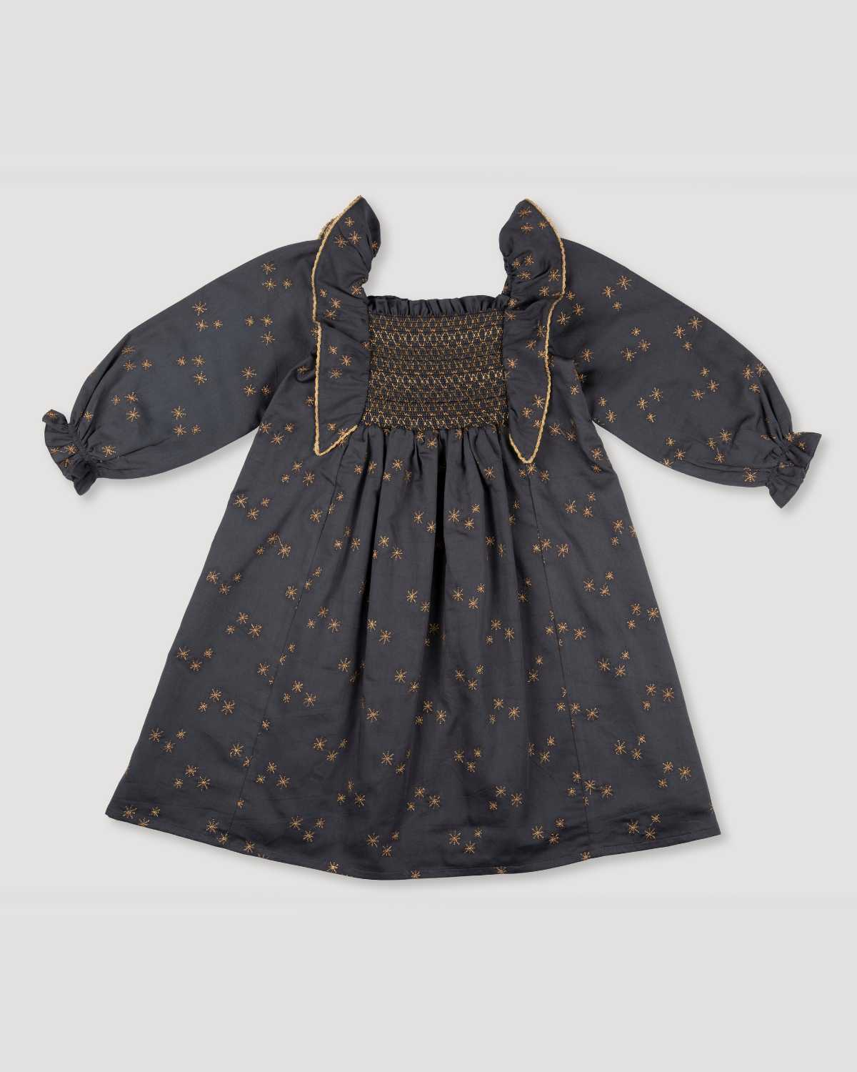 The Sofia Dress (Ceremonial)- Stormy Blue