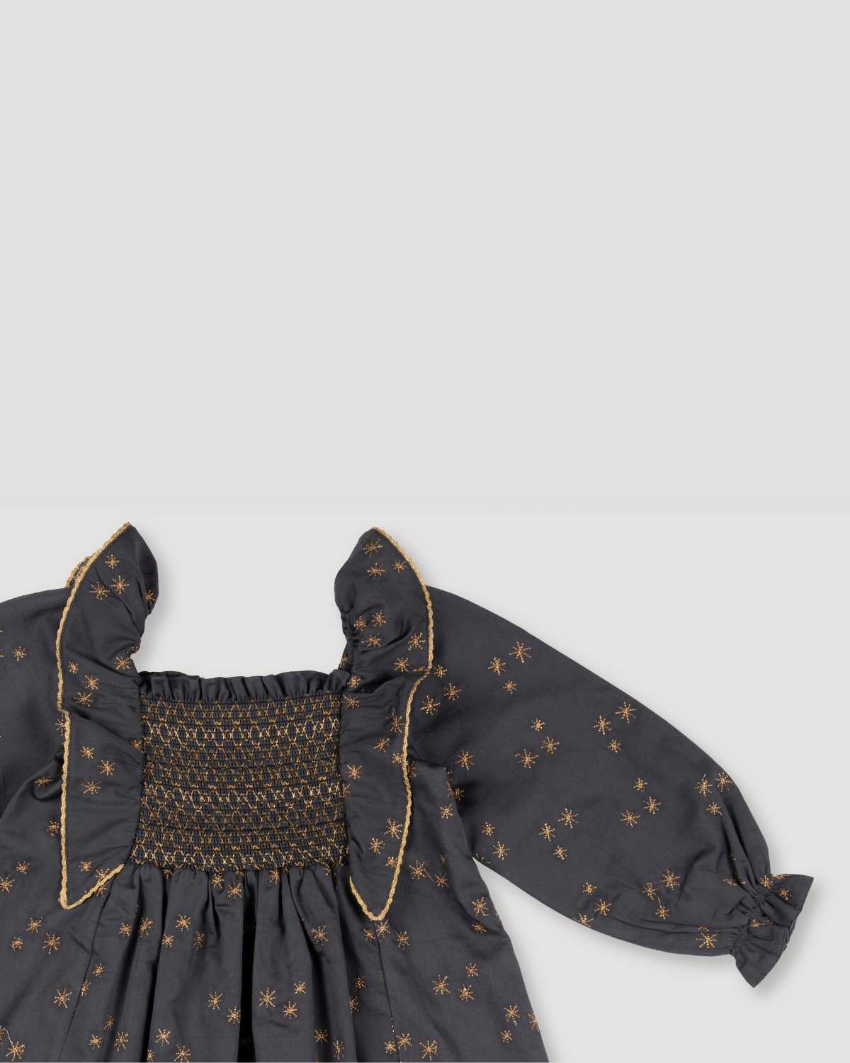 The Sofia Dress (Ceremonial)- Stormy Blue