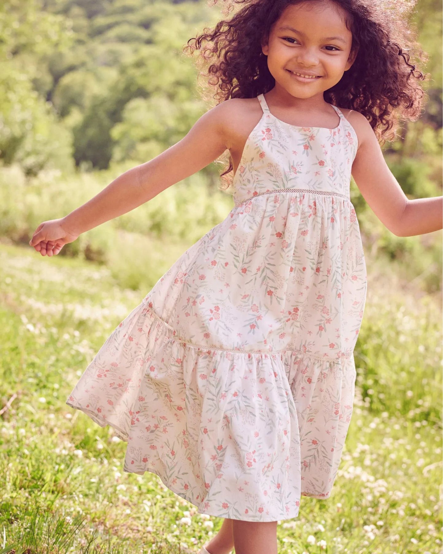Alice Dress - Meadow Flowers print