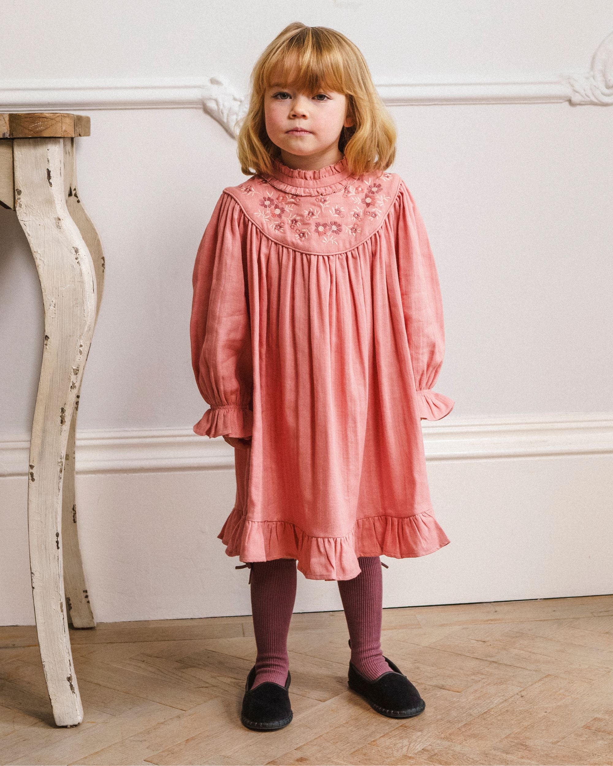 Penelope Dress - Rose – Early Sunday