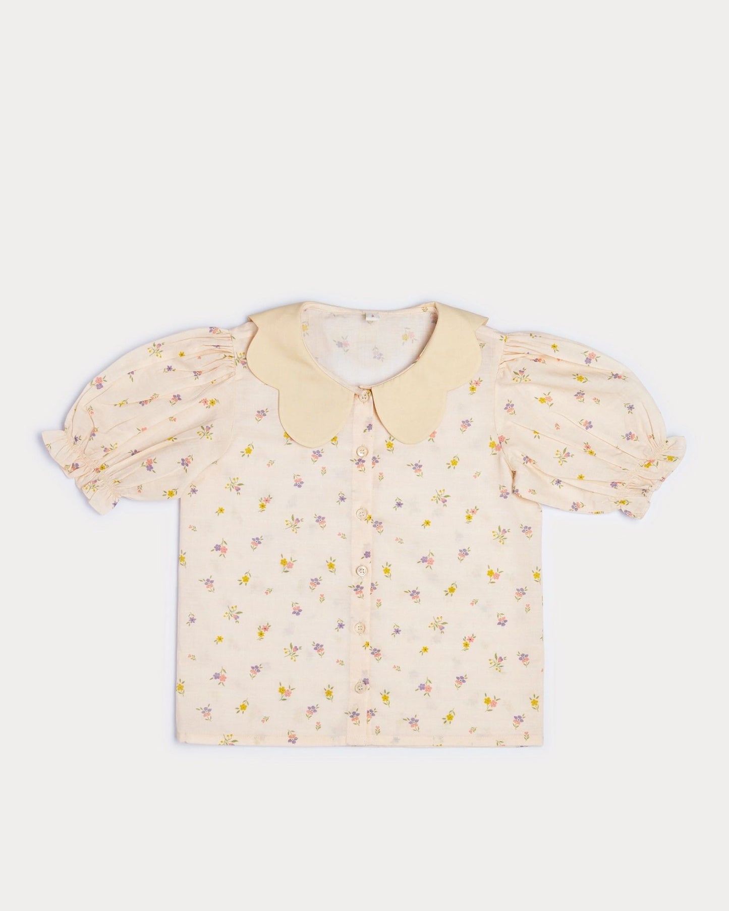 Elise Blouse - Tiny Flowers print