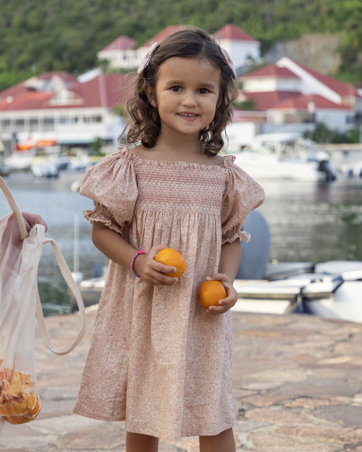 Caroline Dress - Garden Flower