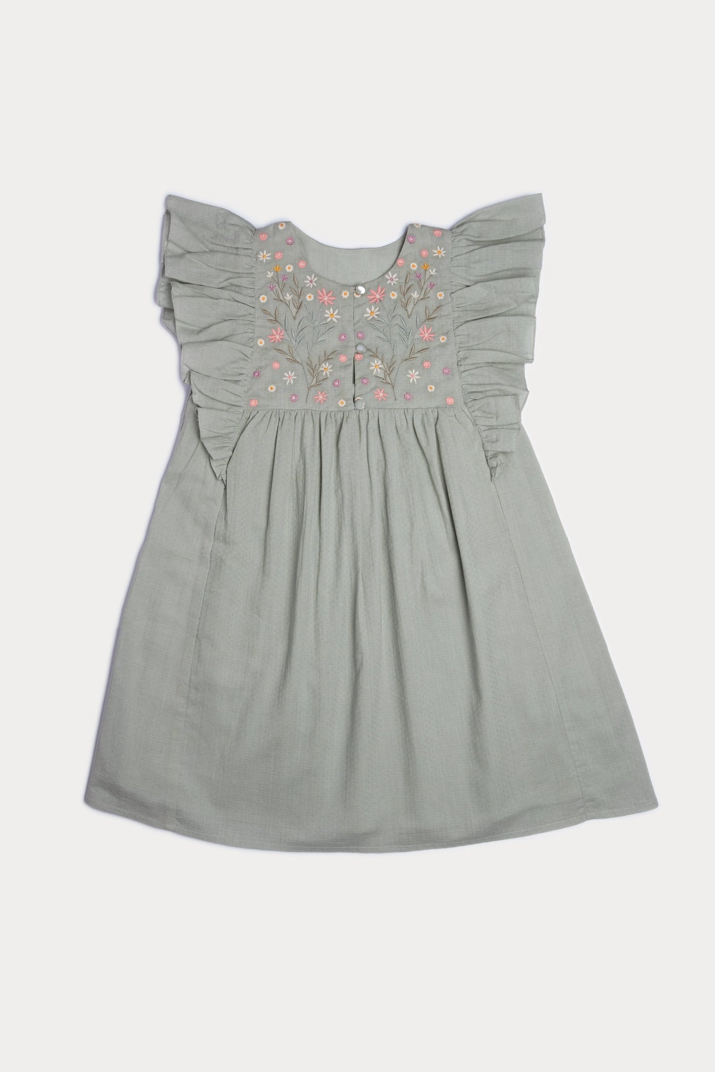 Clothilde Dress - Sage