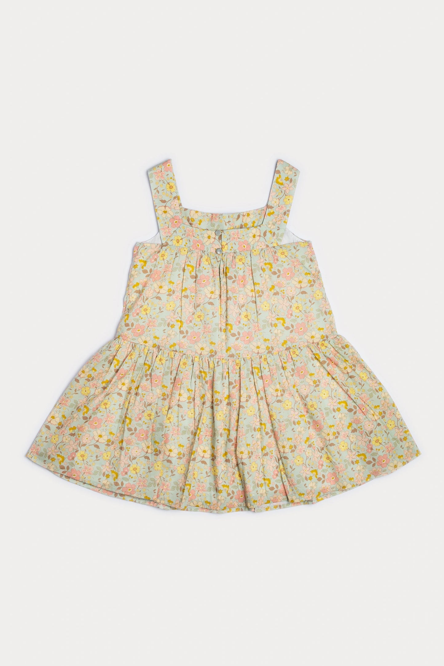 Esther Dress - Garden Flowers Printed