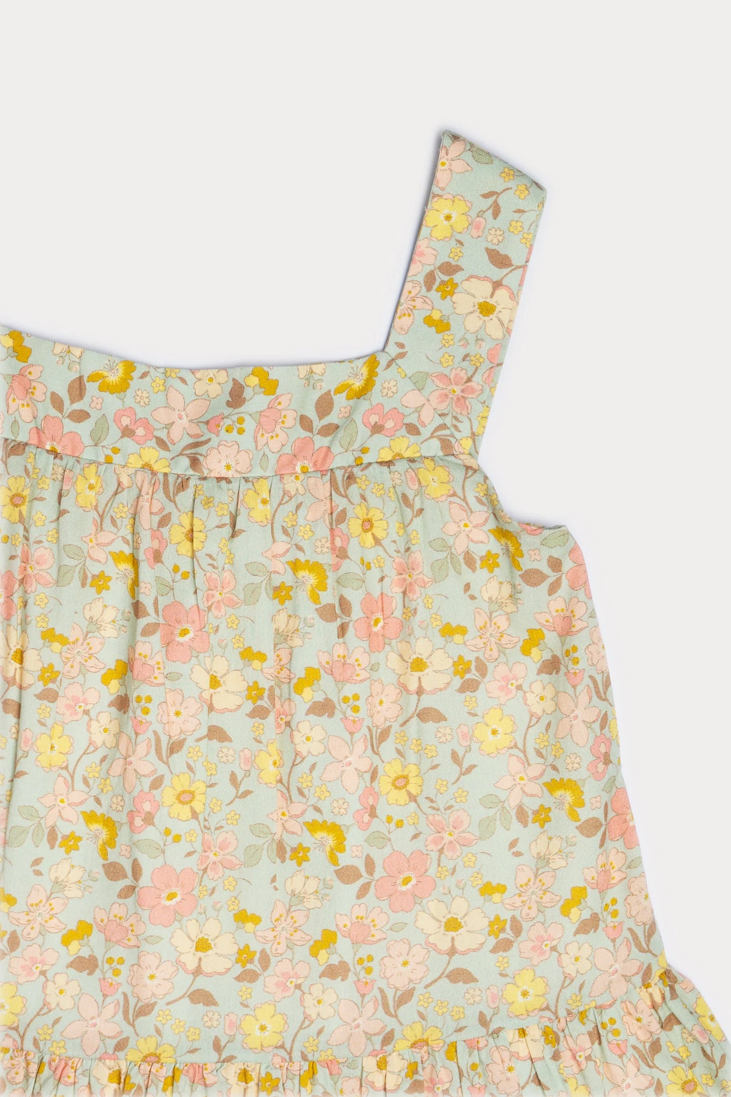 Esther Dress - Garden Flowers Printed