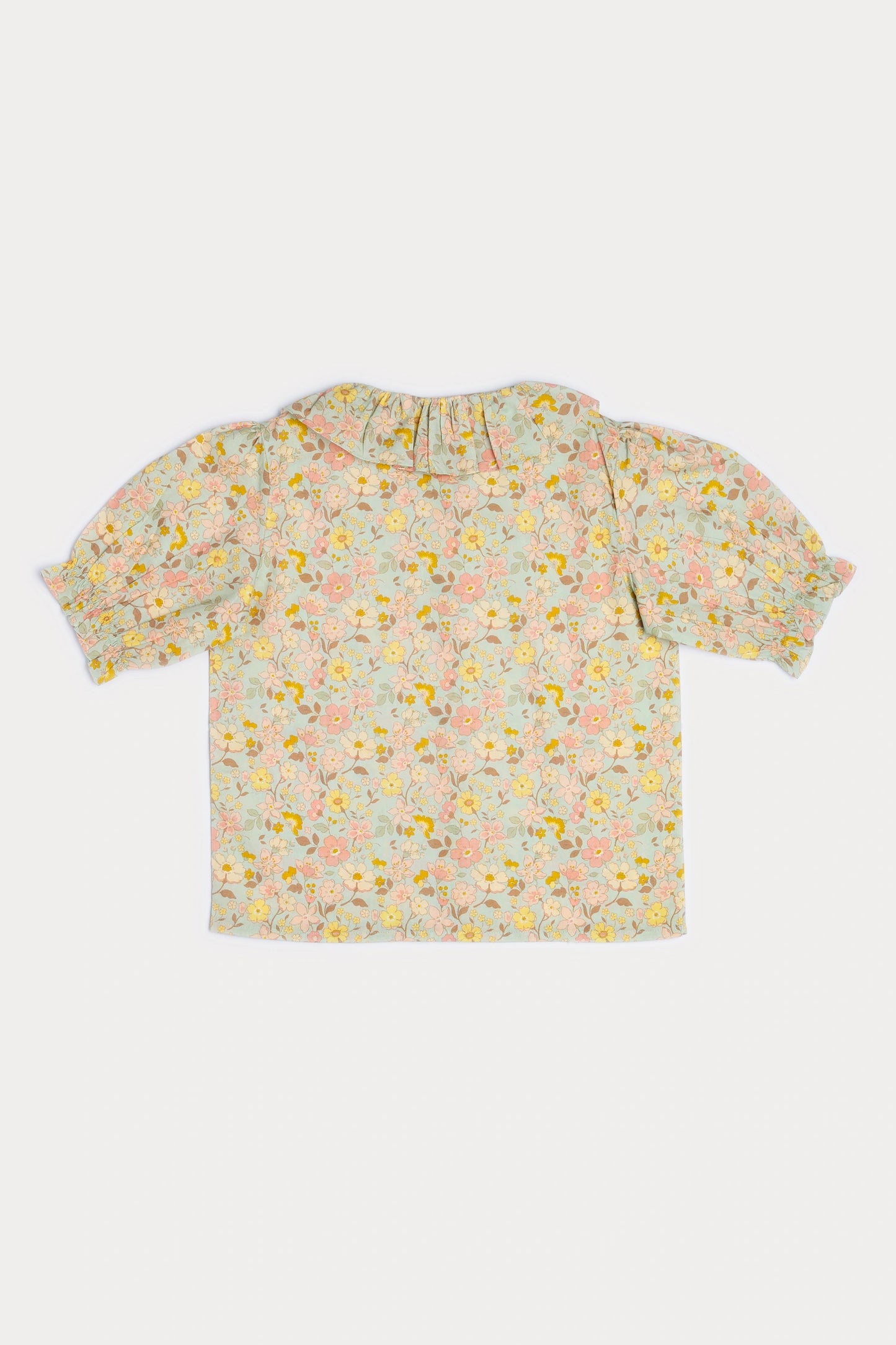Elise Blouse - Garden Flower Printed