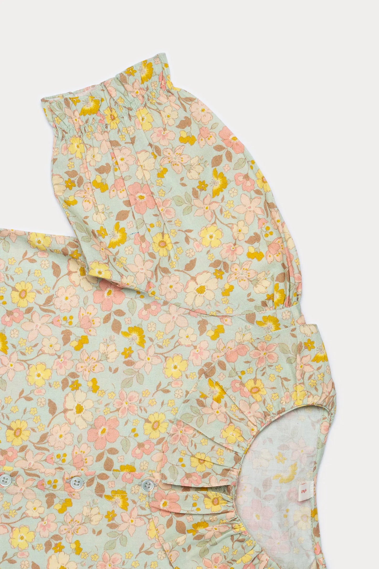 Elise Blouse - Garden Flower Printed