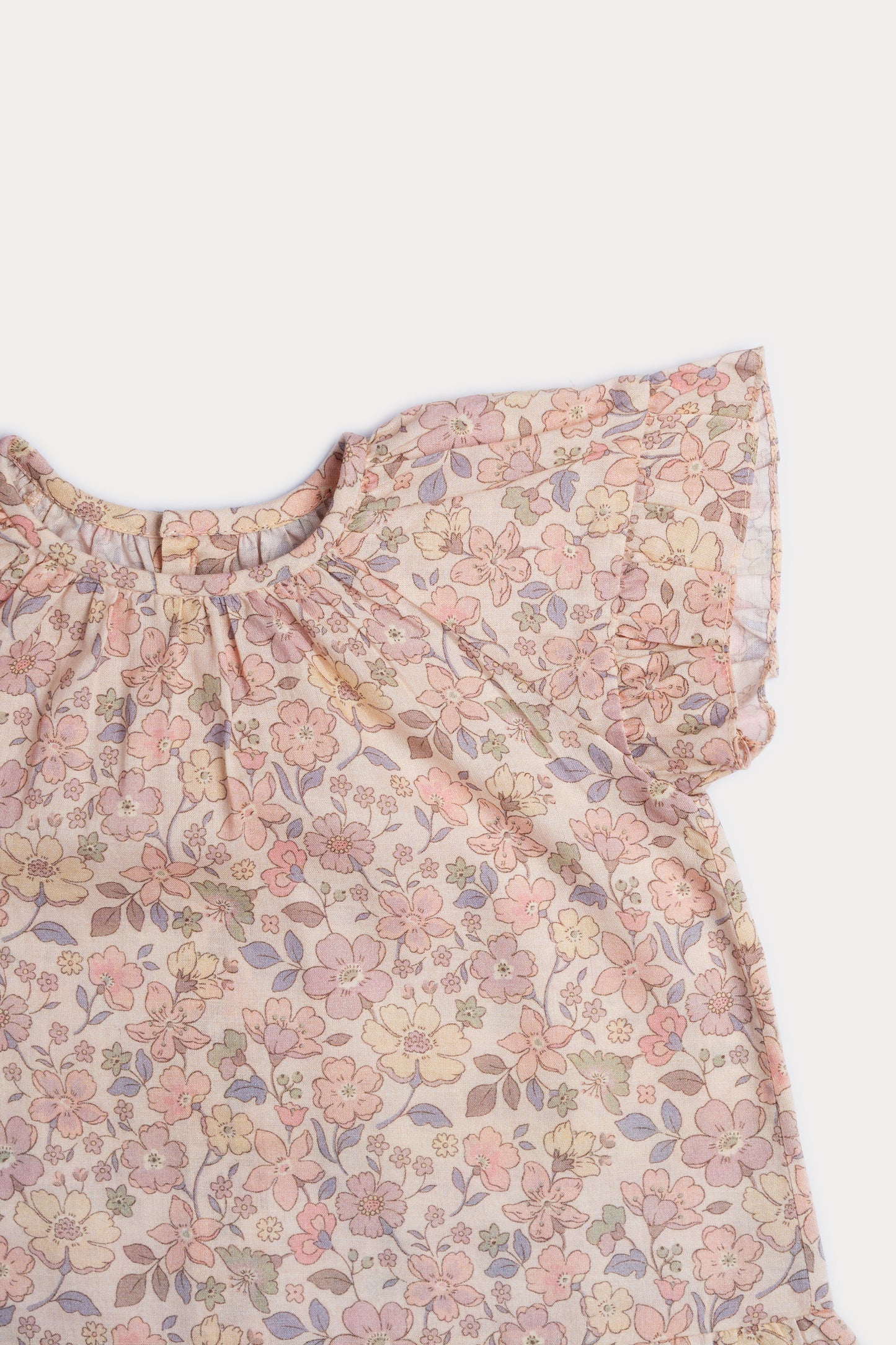 Kitty Blouse - Garden Flowers Muted