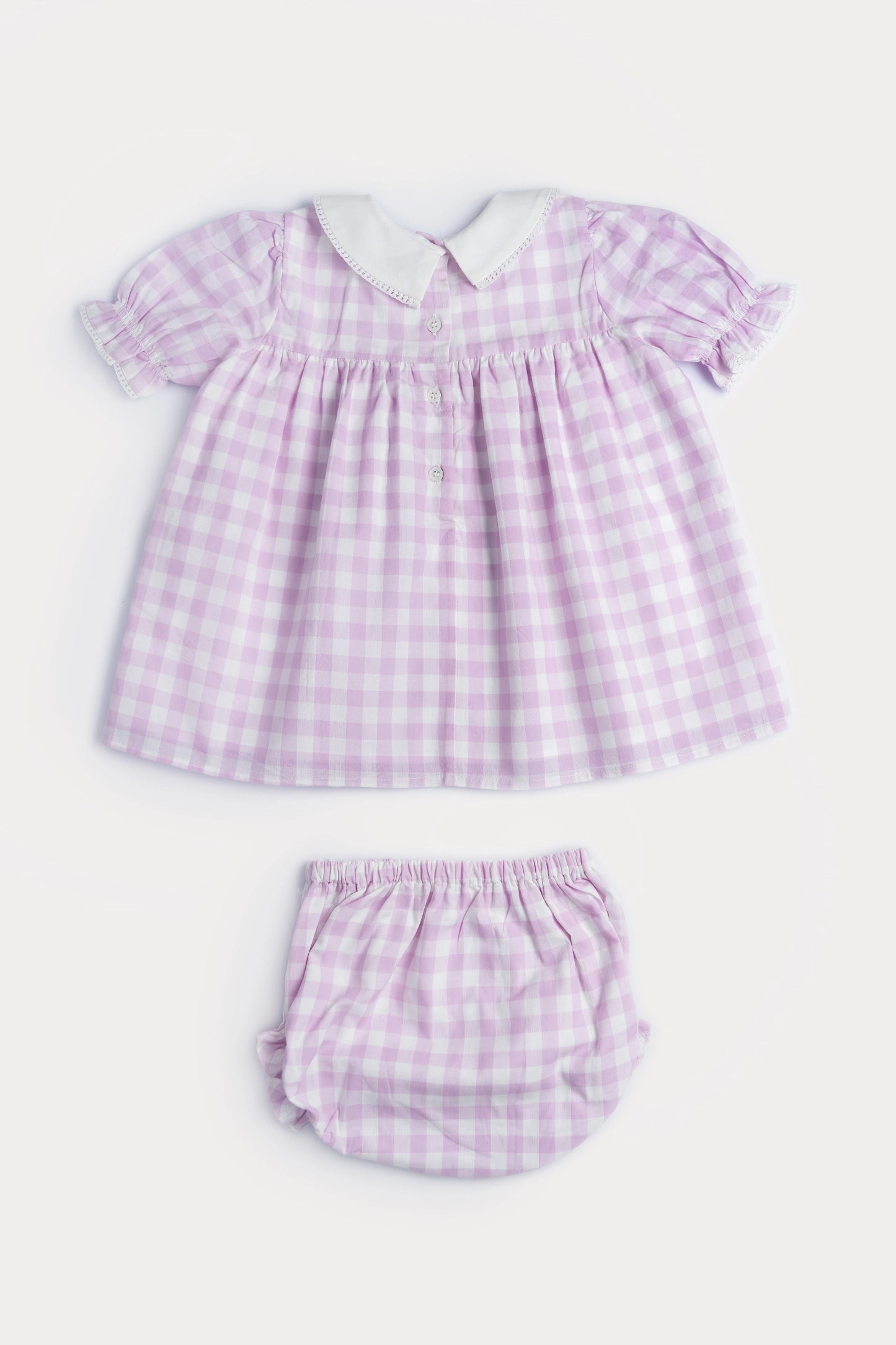 Minnie Dress- Embroidered Collar