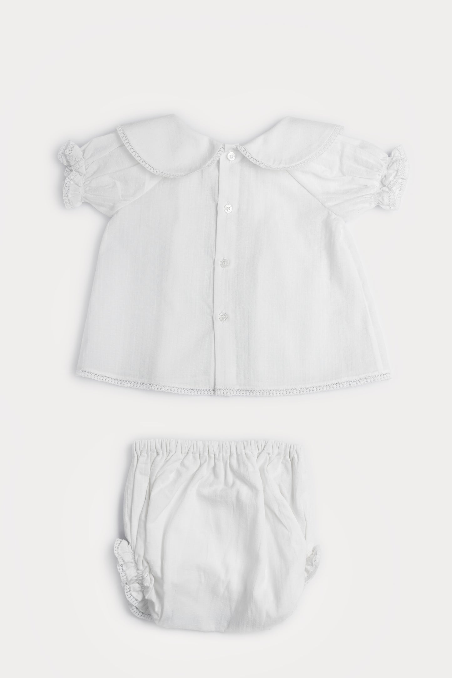 Elodie Blouse with Bloomer - Ivory
