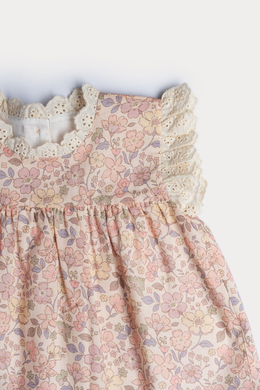Susie Dress with Bloomers - Garden Flower Muted