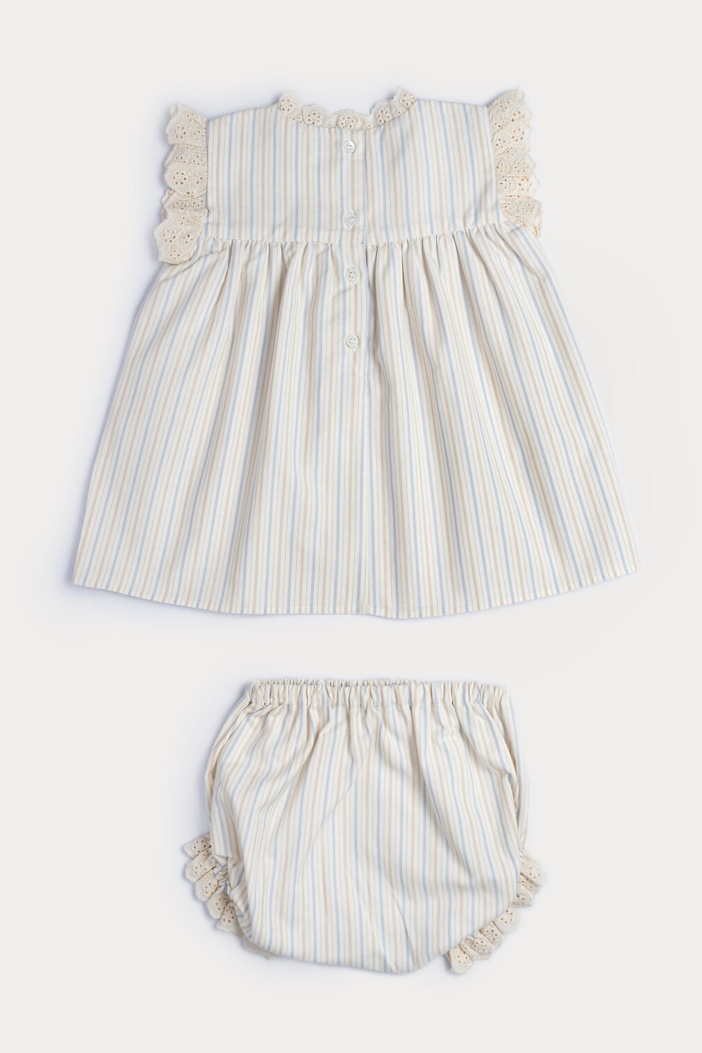 Susie Dress with Bloomers - Beige