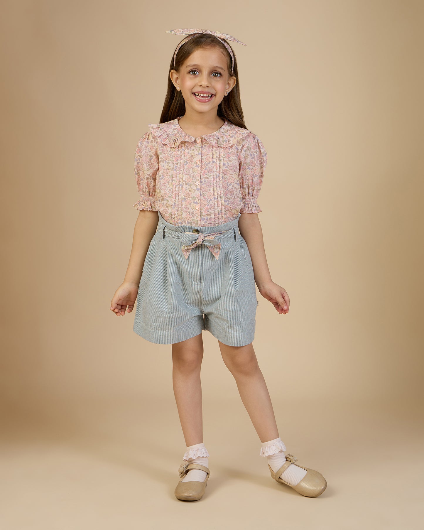 Ella Blouse - Garden Flowers