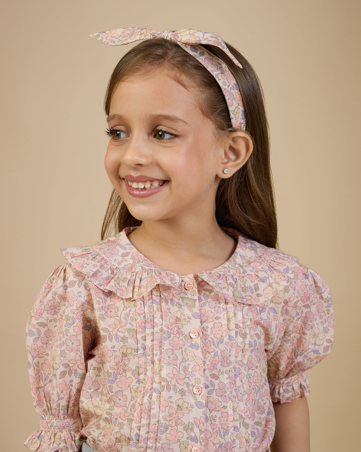 Ella Blouse - Garden Flowers