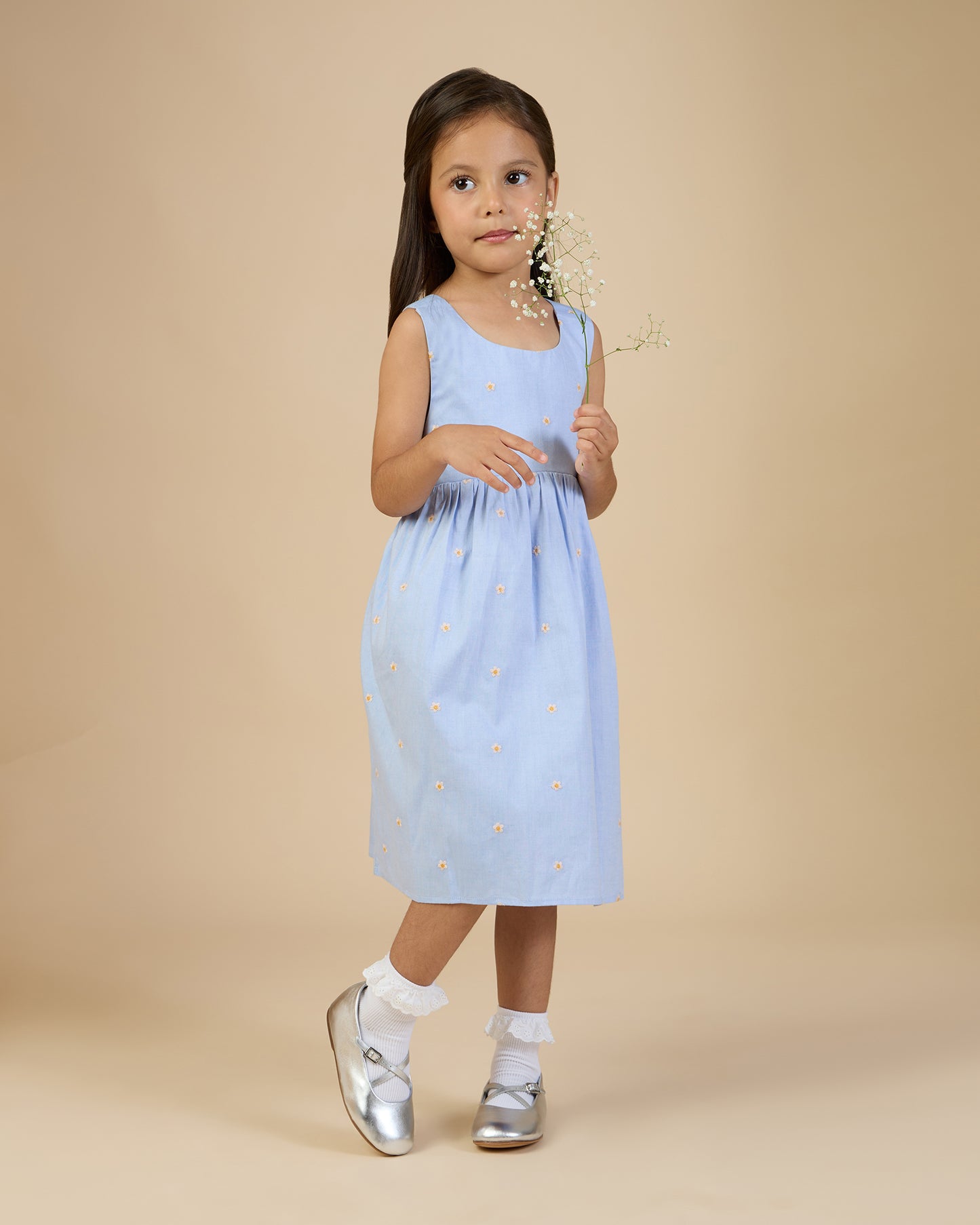 Emma Dress - Blue