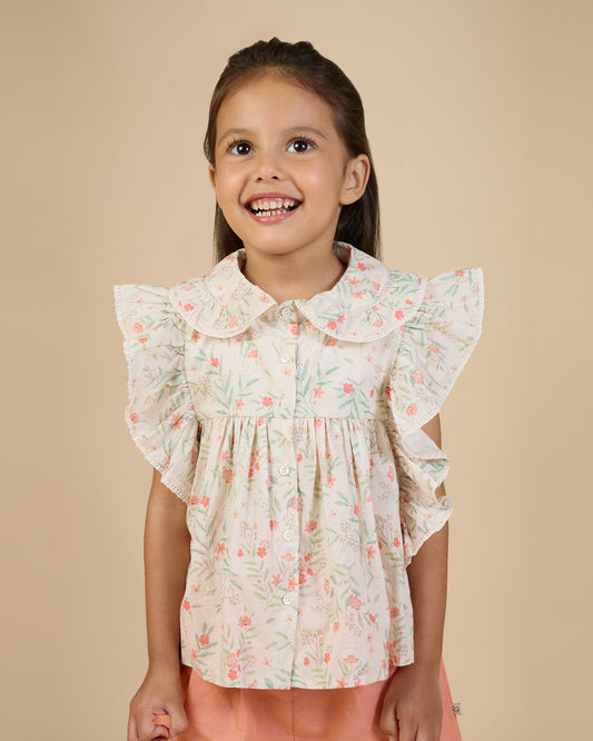 Suzanne Blouse - Meadow Flowers print