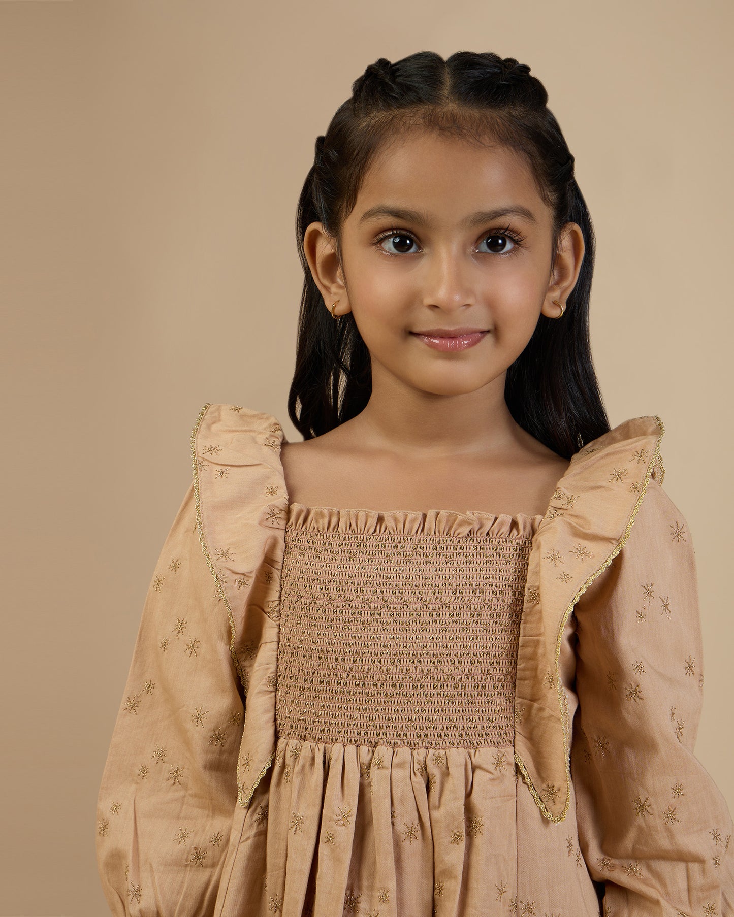 The Sofia Dress (Ceremonial)- Beige