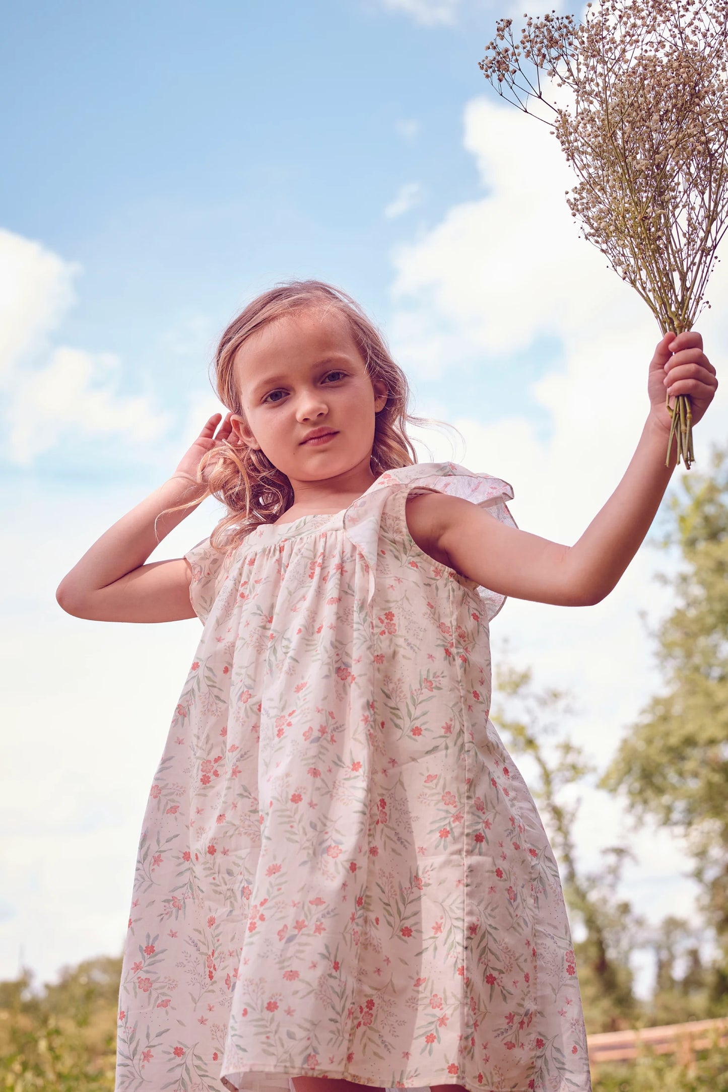 Pia Dress - Meadow Flowers Printed