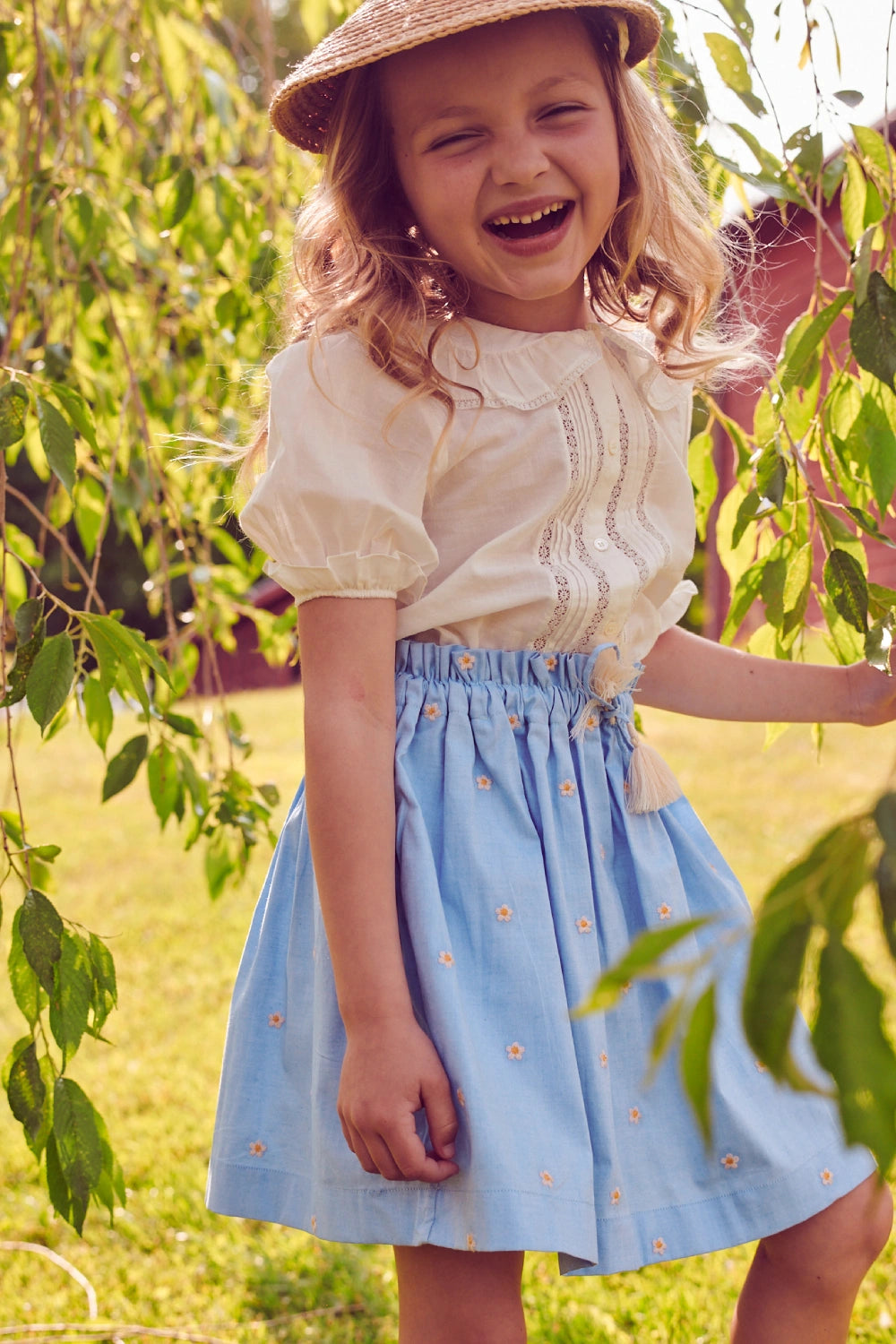 Ella Blouse - Ivory