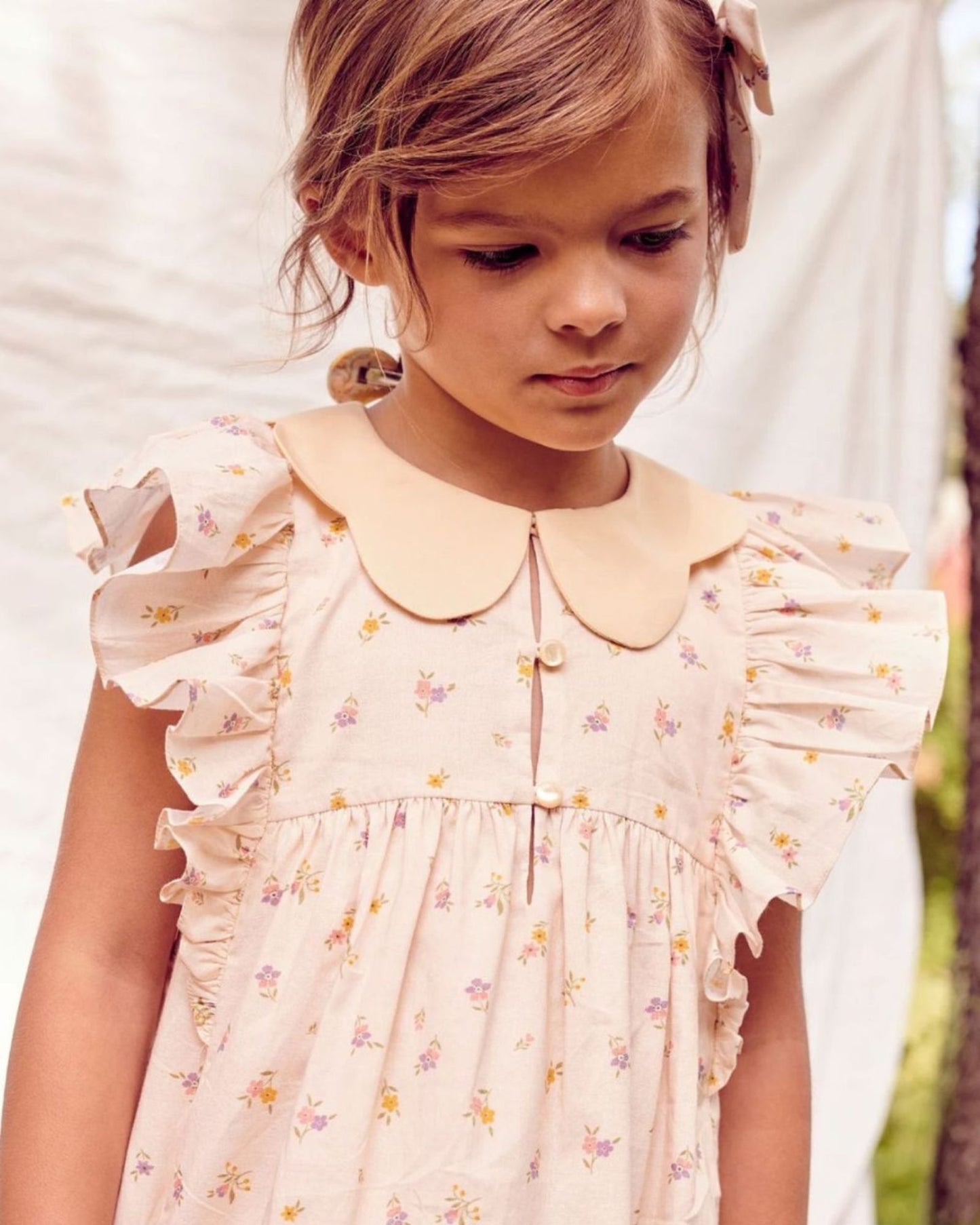 Clothilde Dress - Tiny Flowers