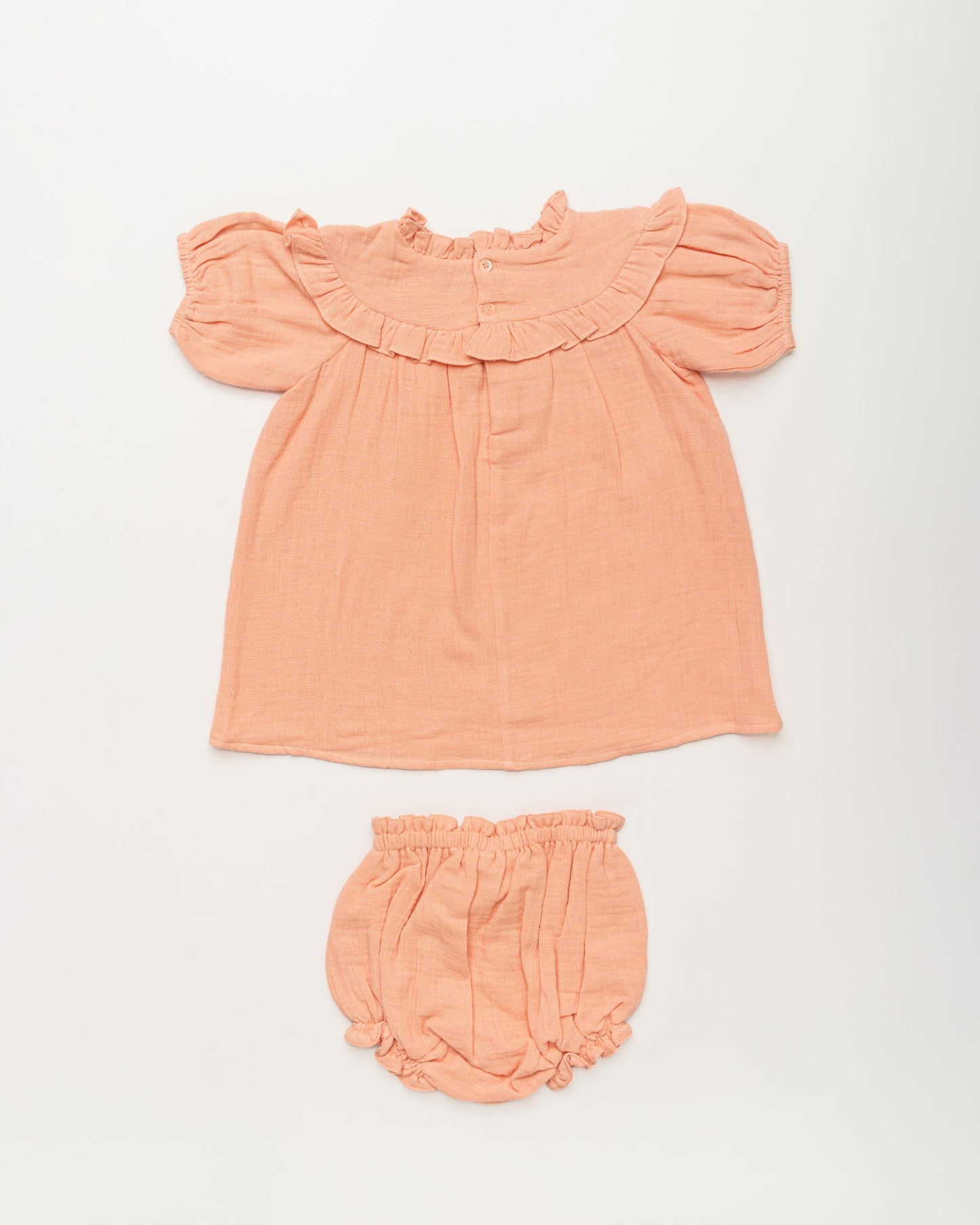 Charlie Baby Dress & Bloomer Set - Candy floss