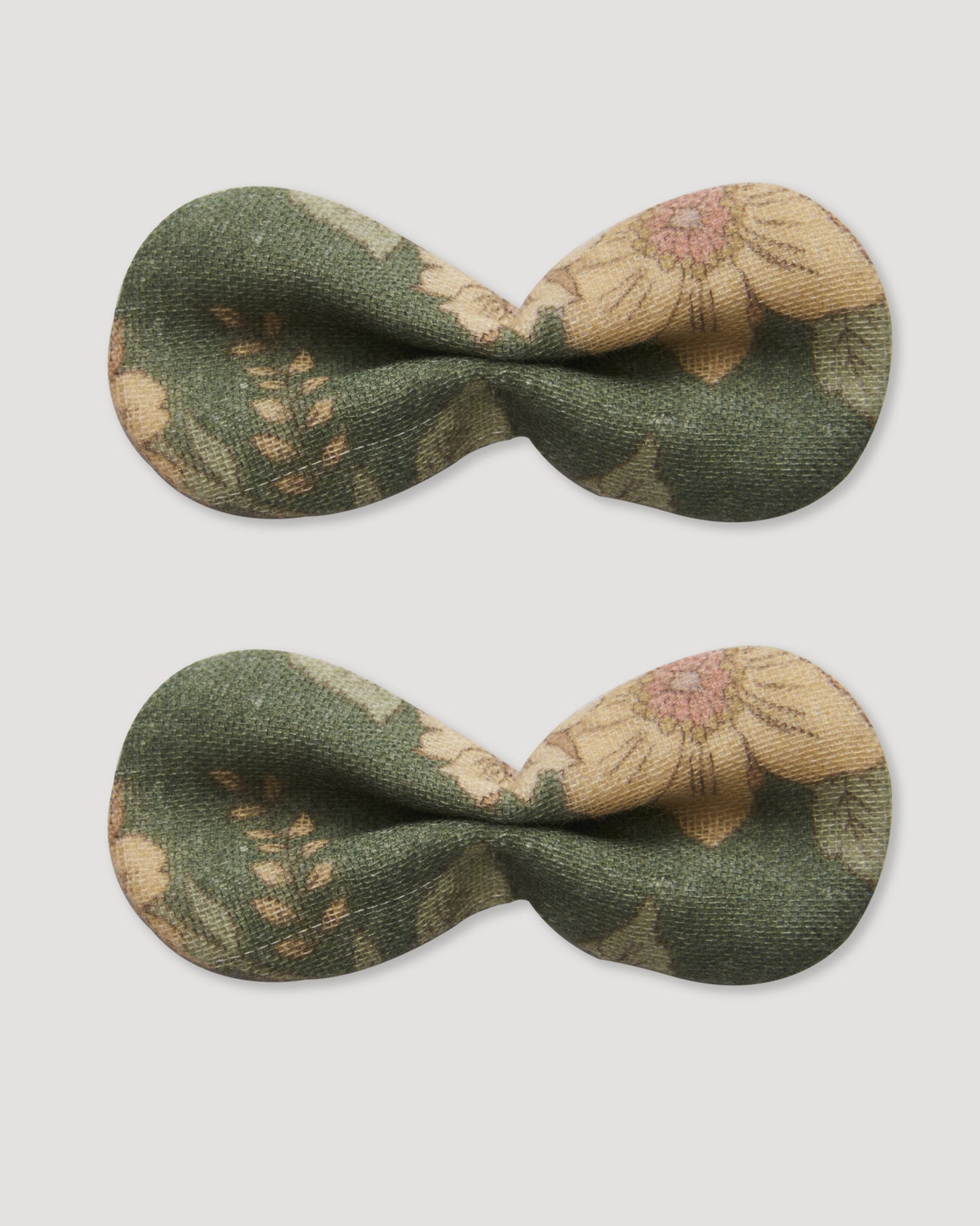 Penelope Alligator Clip - Autumn Bloom Soft Green