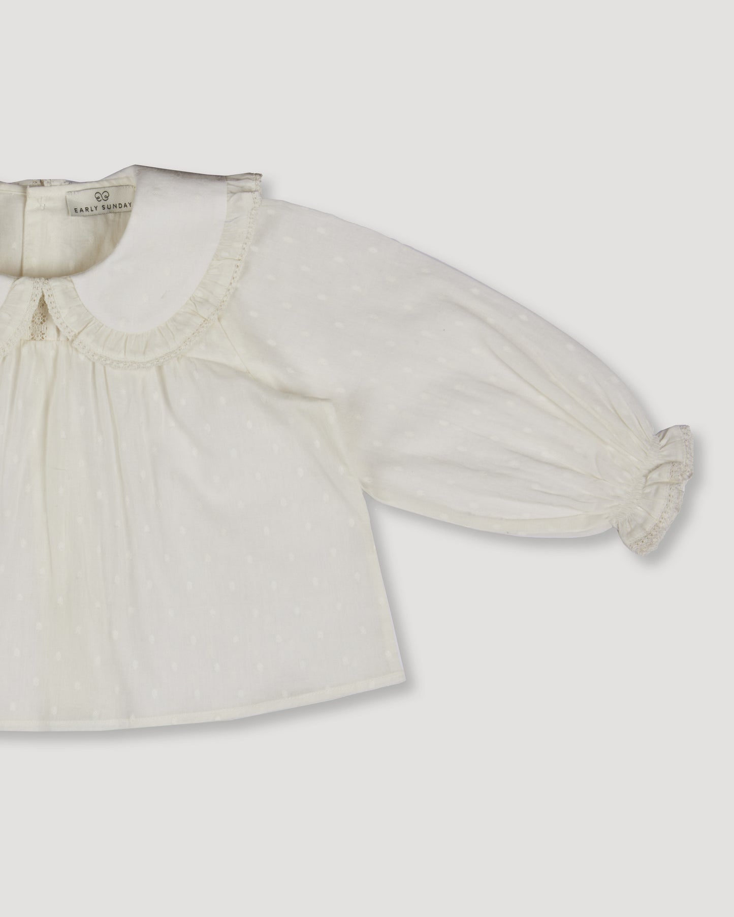 The Freya Baby Blouse - Ecru