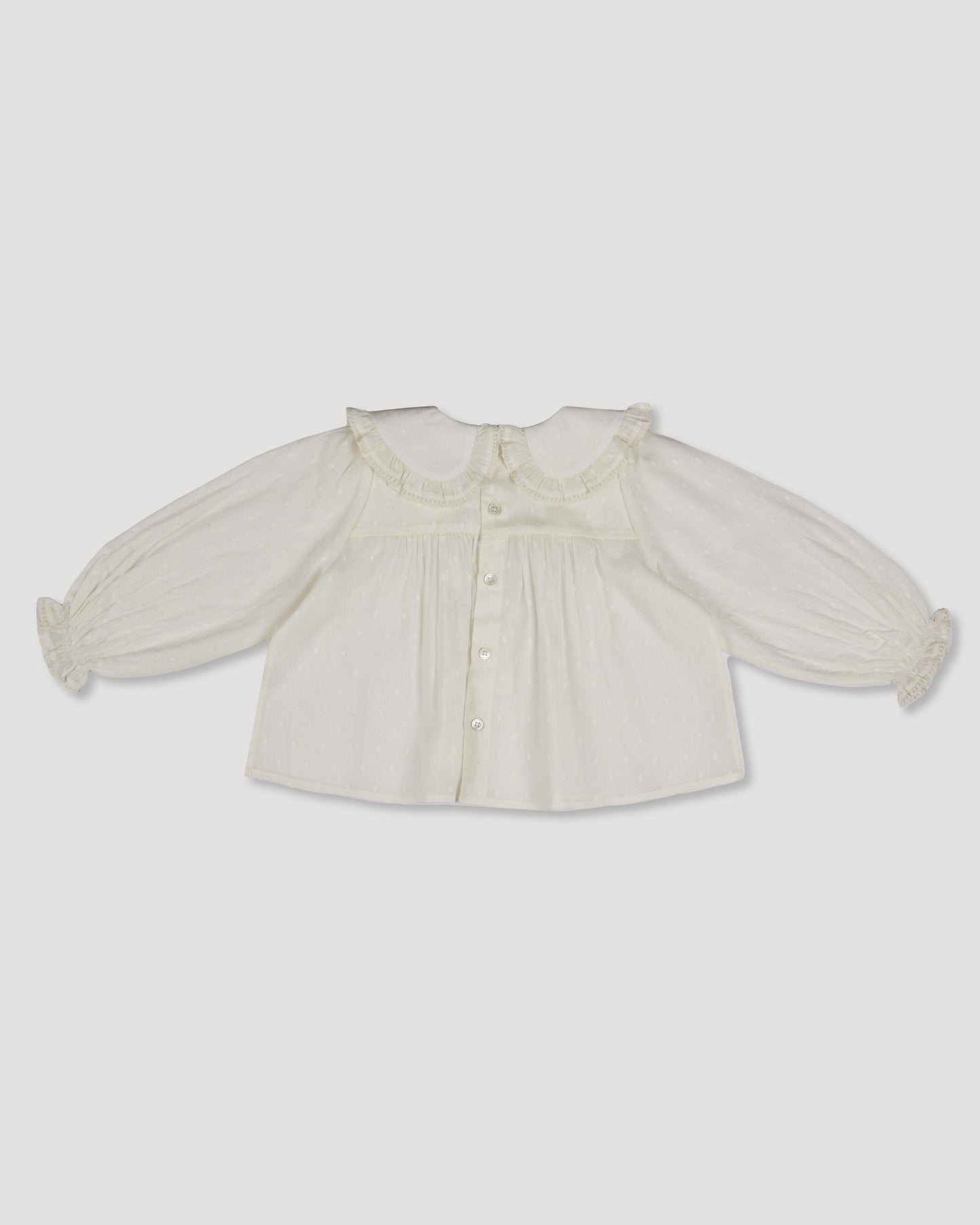 The Freya Baby Blouse - Ecru