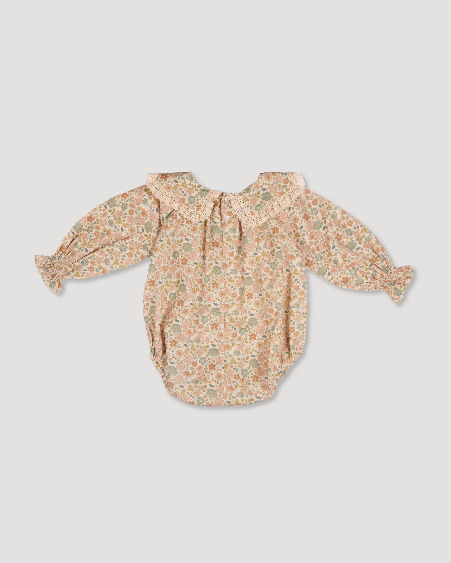 The Gladys Baby Romper - Cream