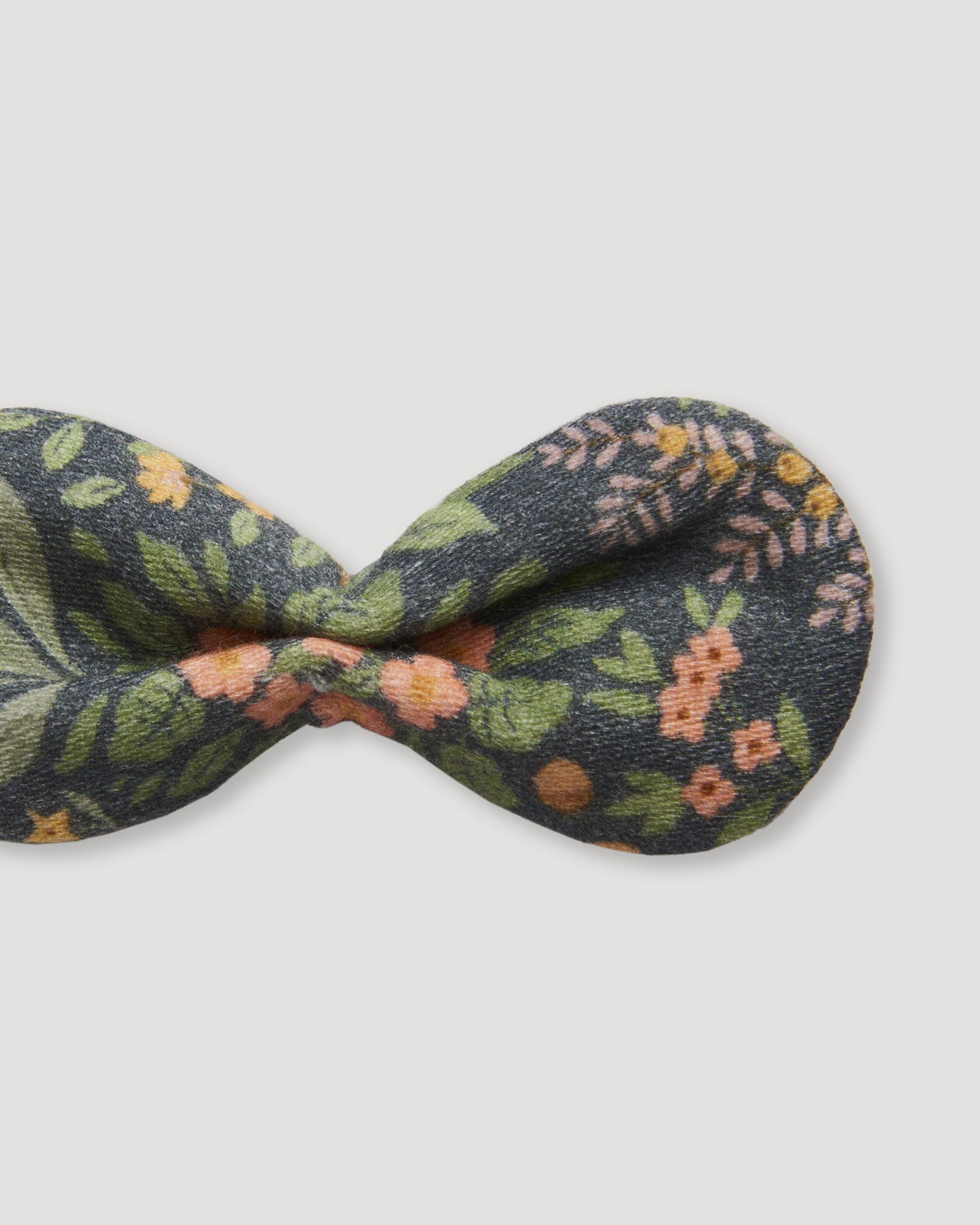 Penelope Alligator Clip - Autumn Garden Greyish Blue