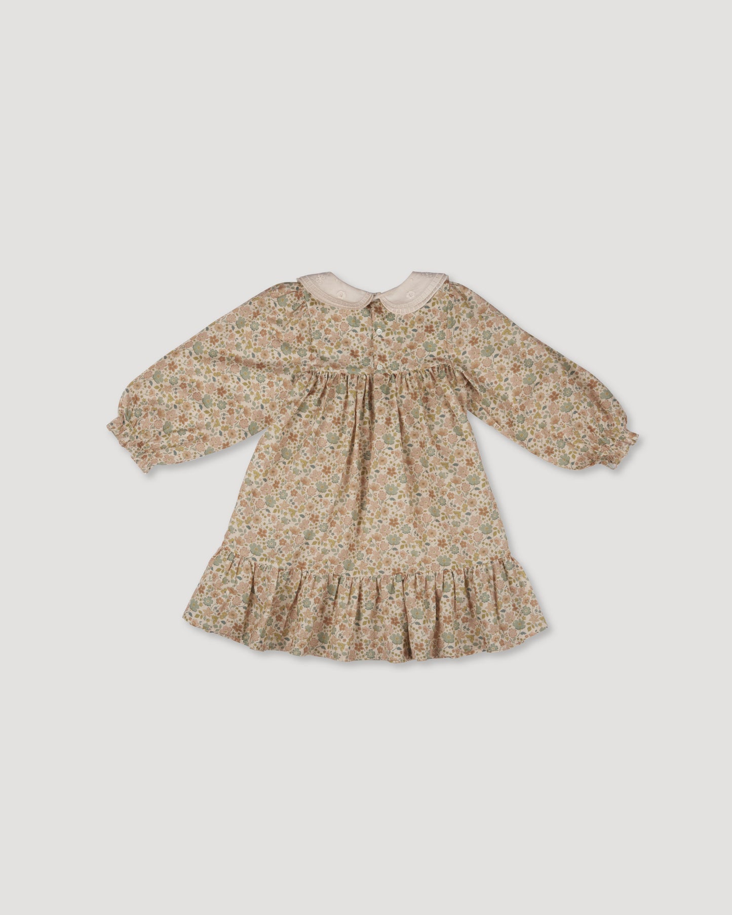 Virginia Dress - Garden Flowers Cream