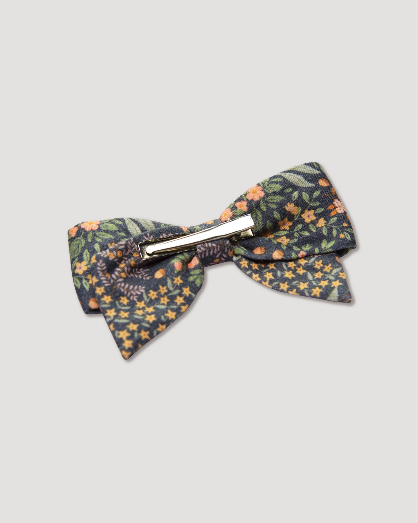 Chiara clip- Autumn Garden Greyish Blue