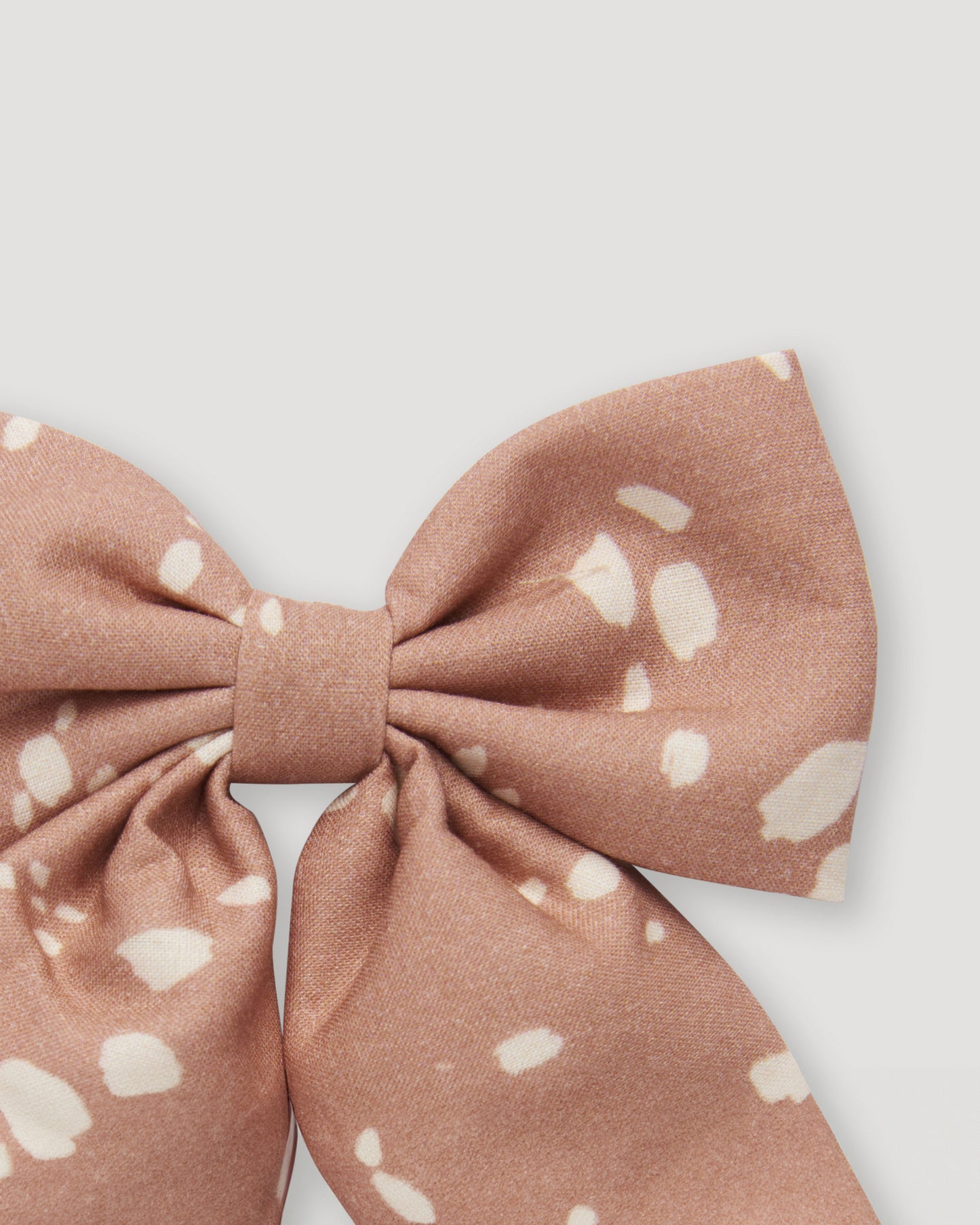 Audrey clip- Fawn Soft Pinkish Brown