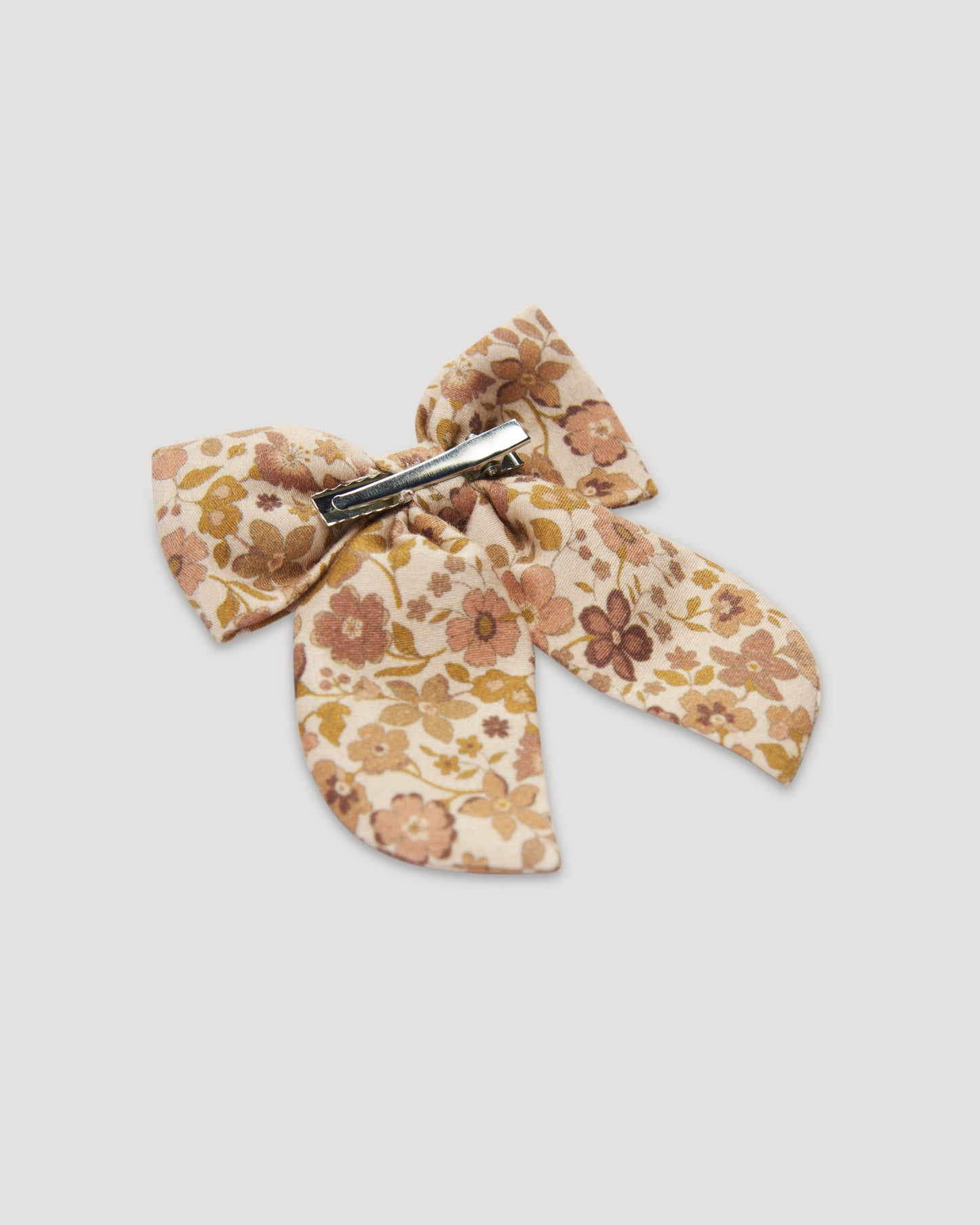 Audrey clip- Garden Flowers Dusty Pink