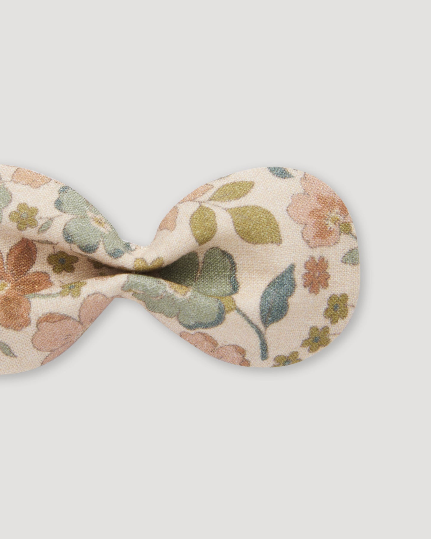 Penelope Alligator Clip - Garden Flowers Cream