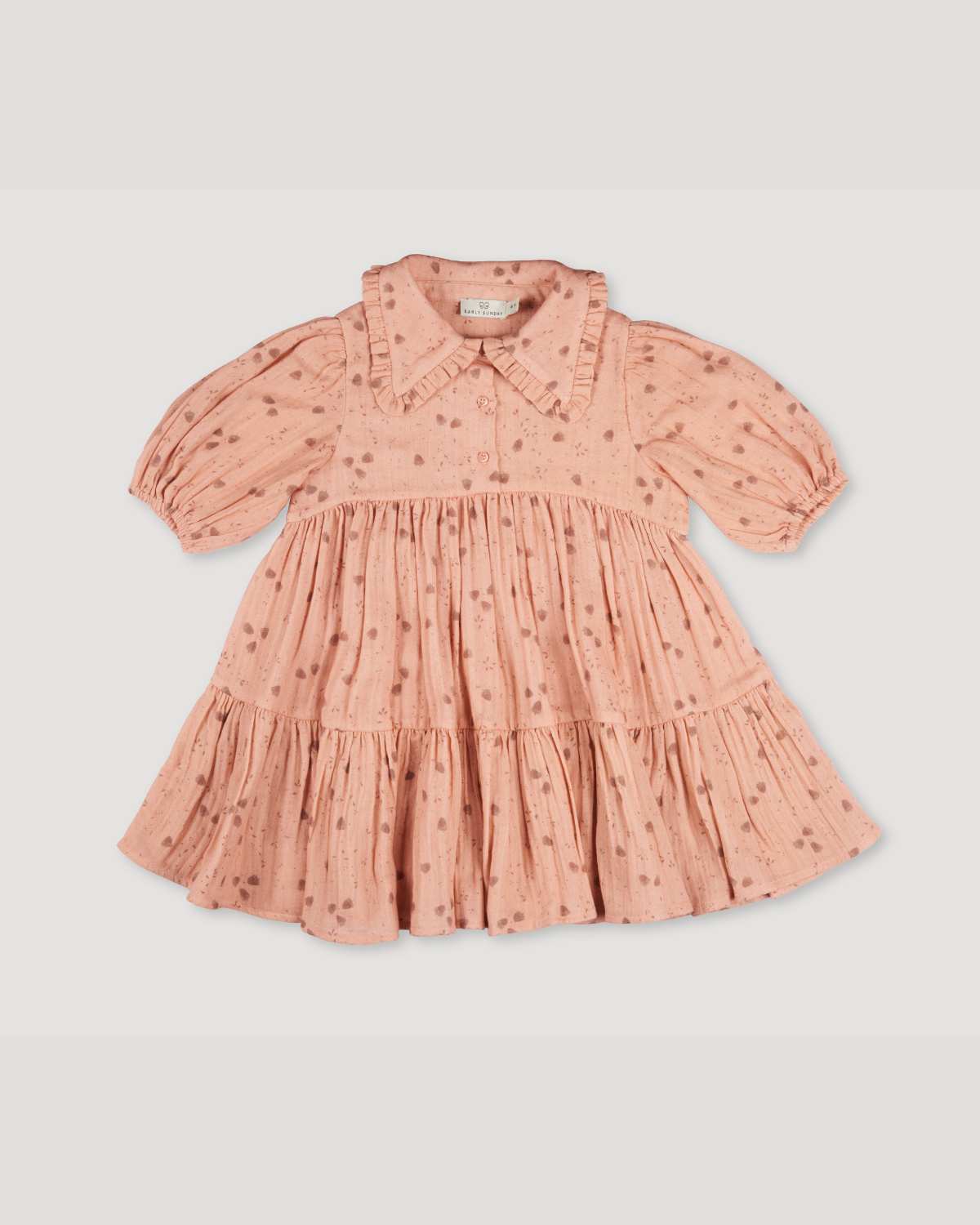 Marguerite Dress- Acorn Dusty Pink