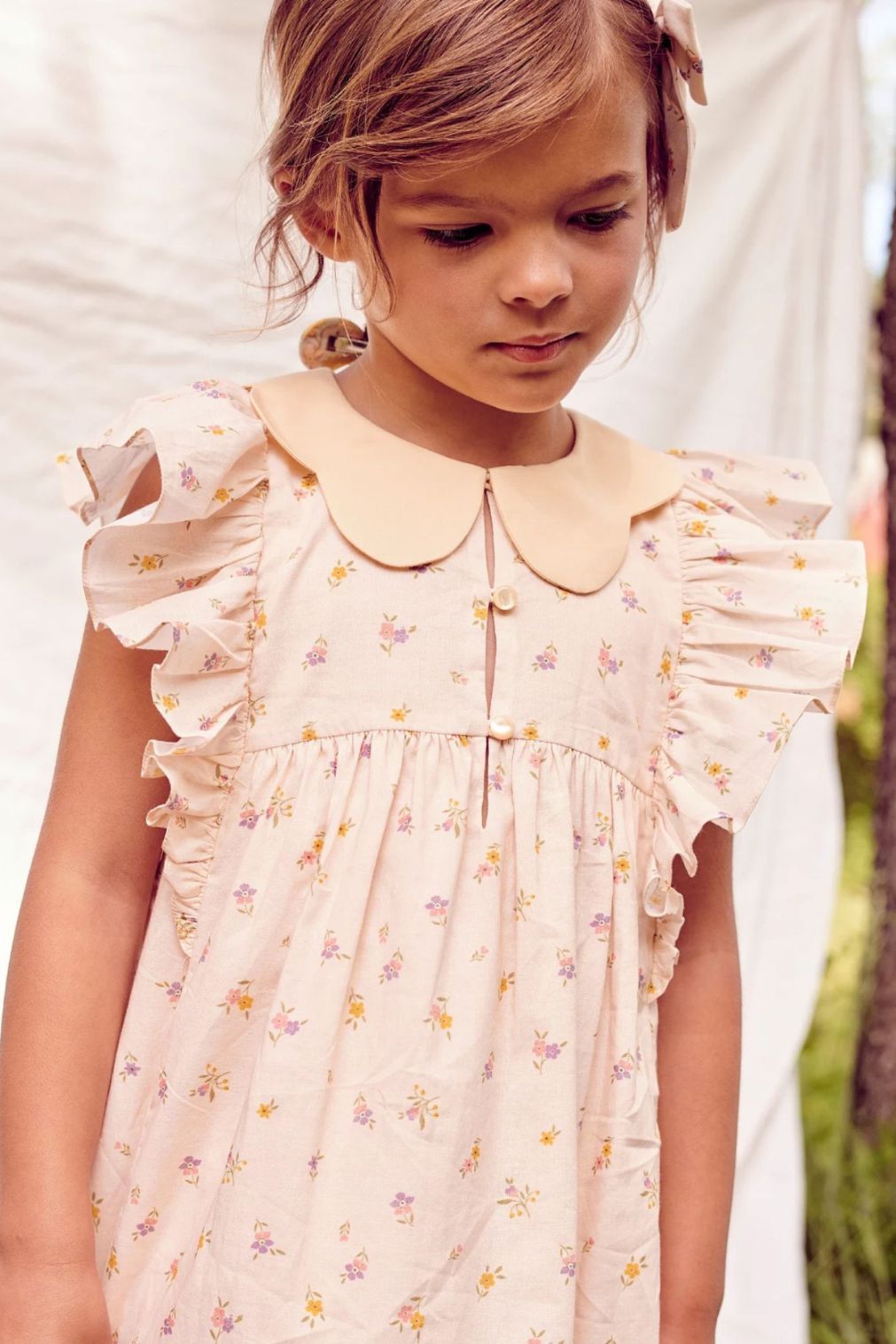 Clothilde Dress - Tiny Flowers