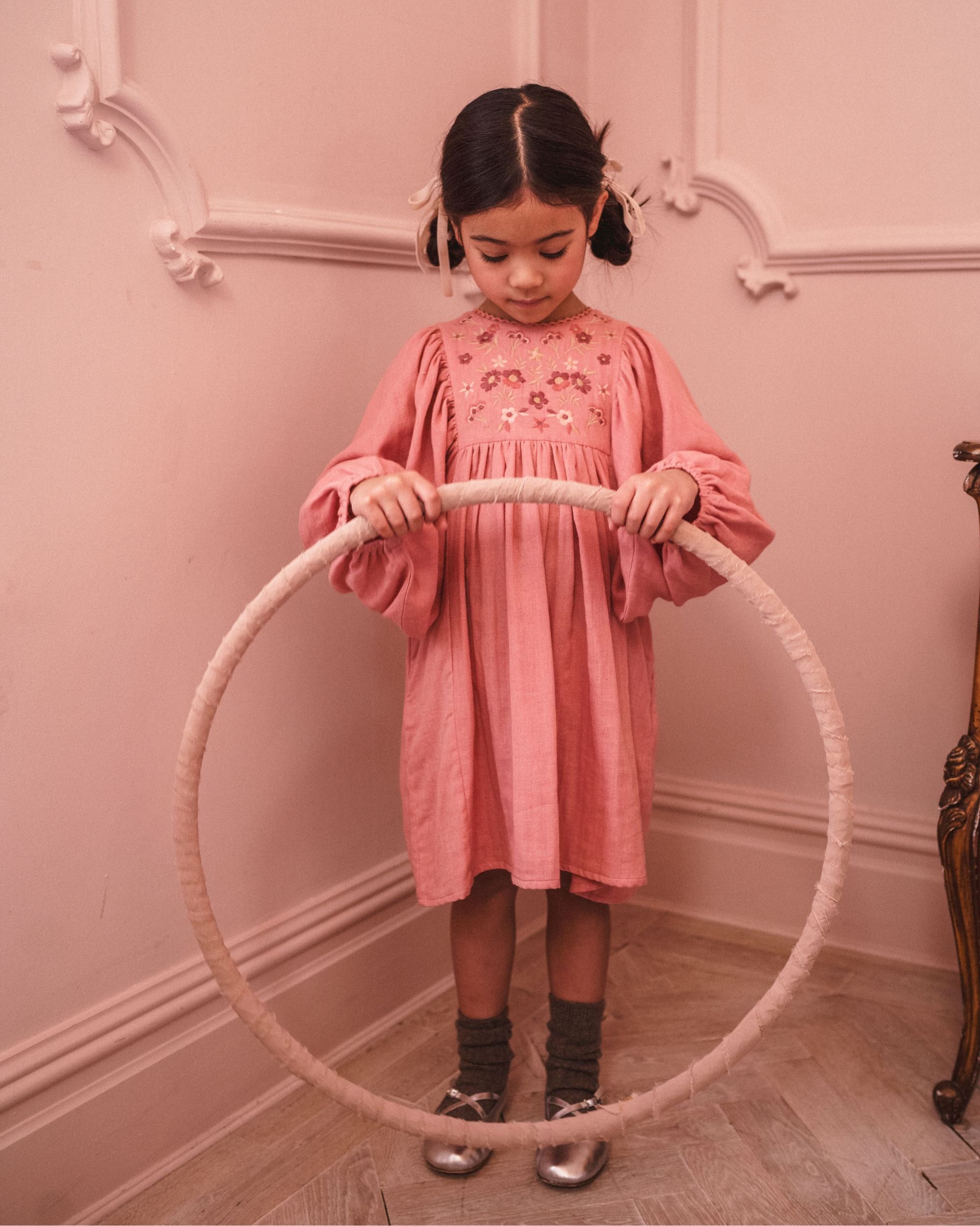 Belle Dress - Rose