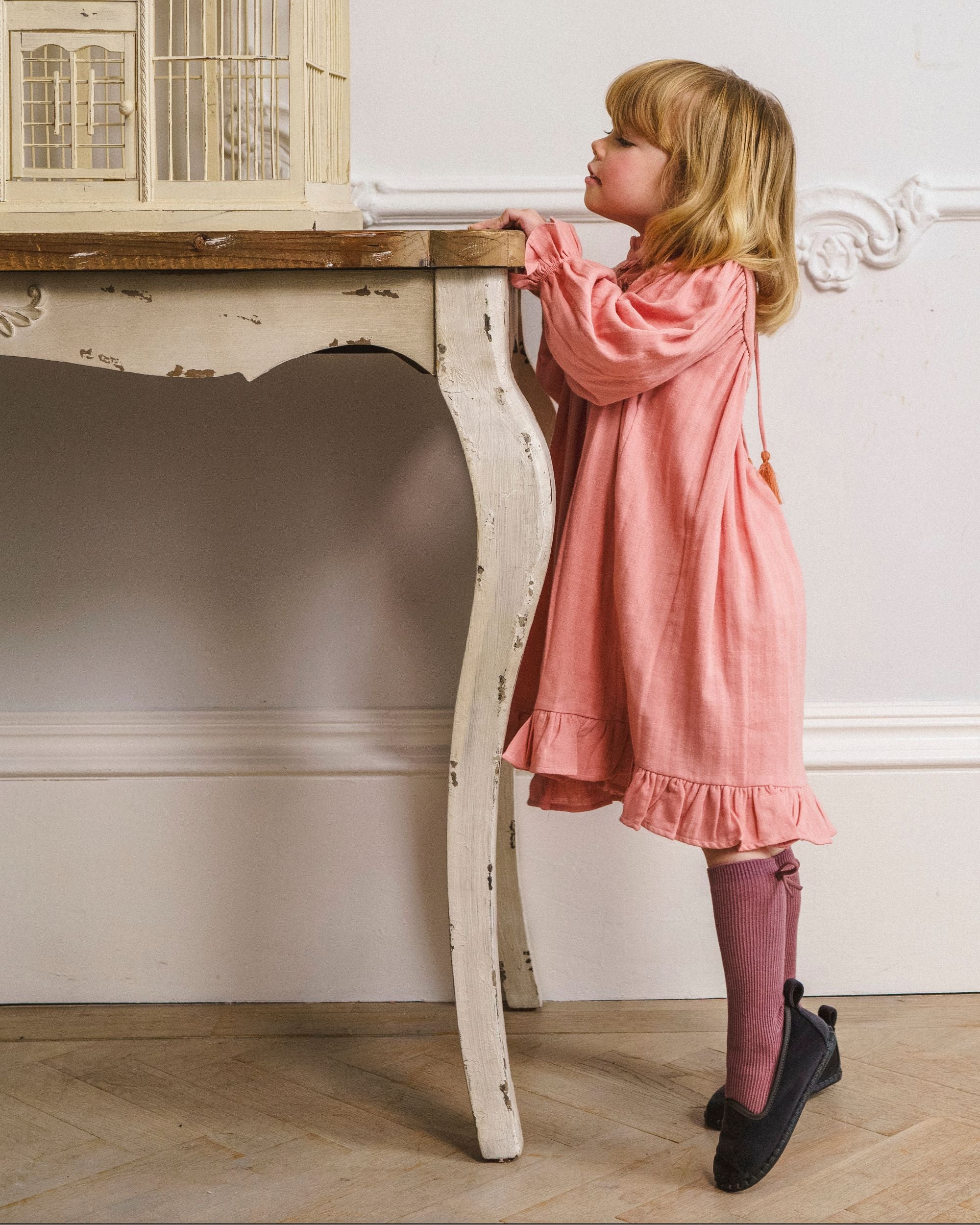 Penelope Dress - Rose – Early Sunday