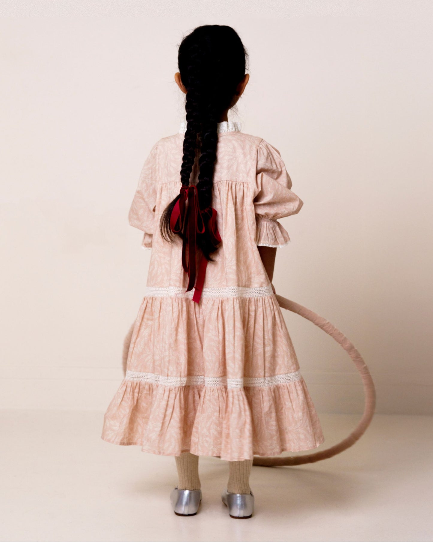 Lilly Dress - Feather print