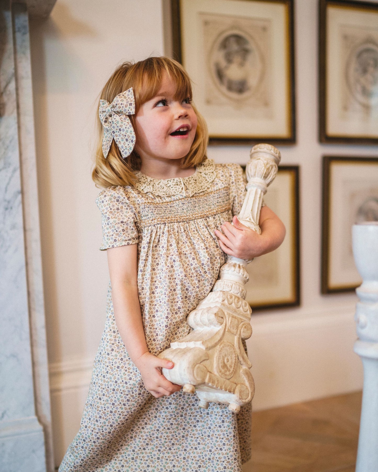 Audrey Clip - Miny Flowers print