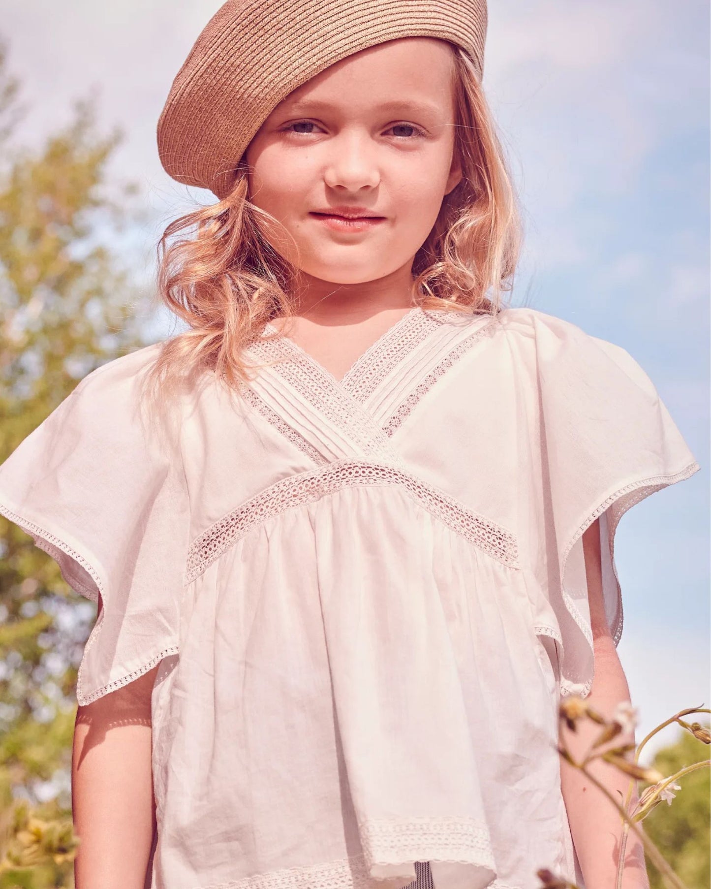 Elodie Blouse - Ivory