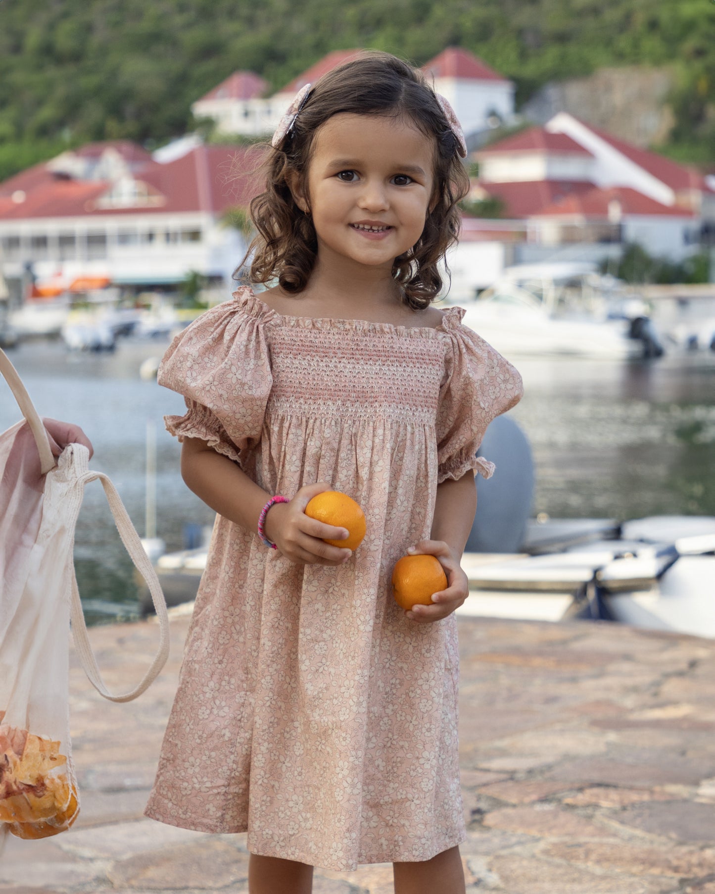 Caroline Dress- Garden Flower