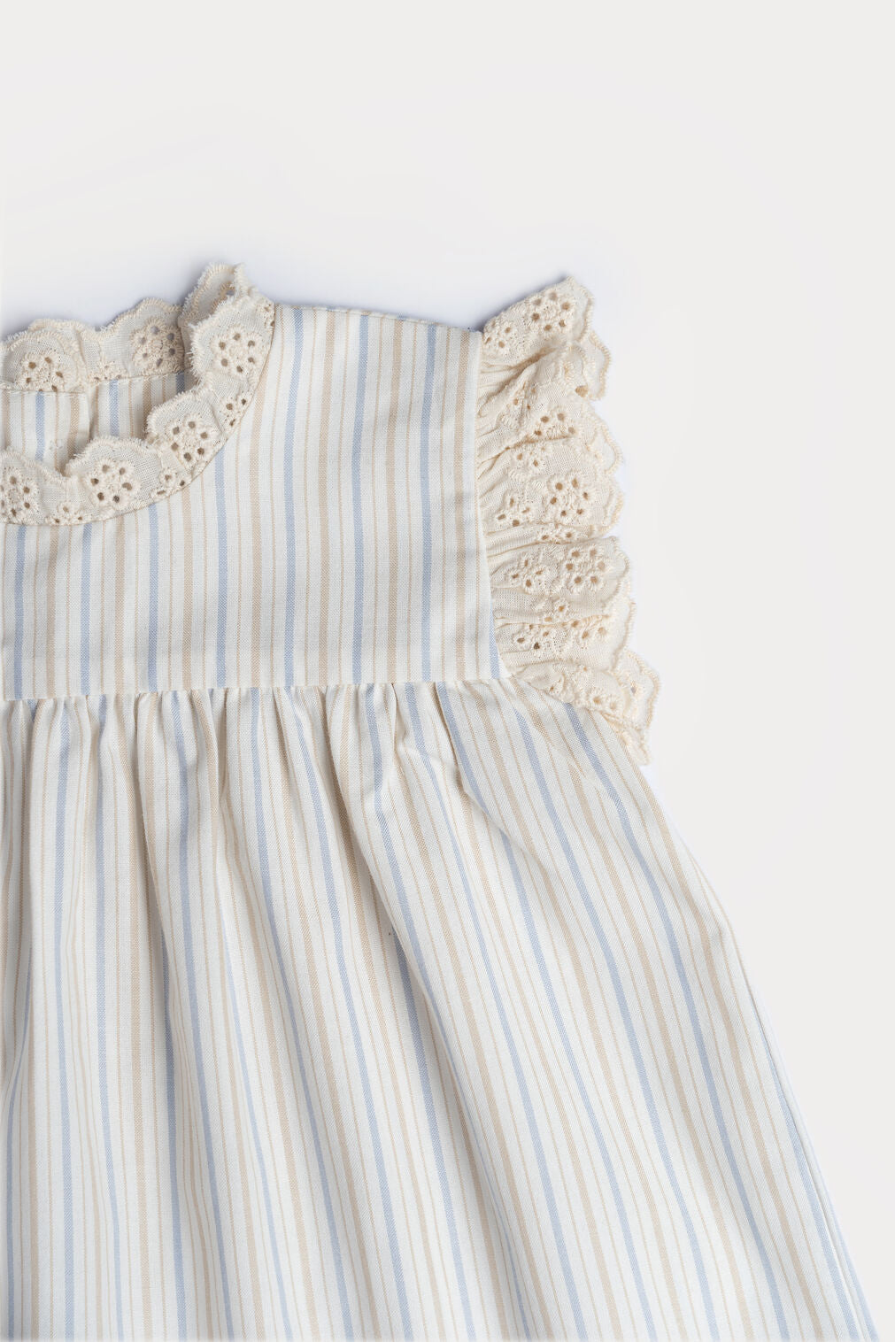 Susie Dress- Embroidered Frills